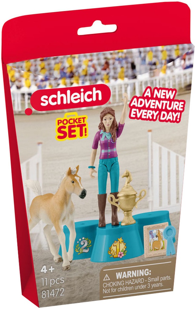 Schleich® Spielfigur »POCKET SET, Siegerehrung nach dem Turnier (81472)«