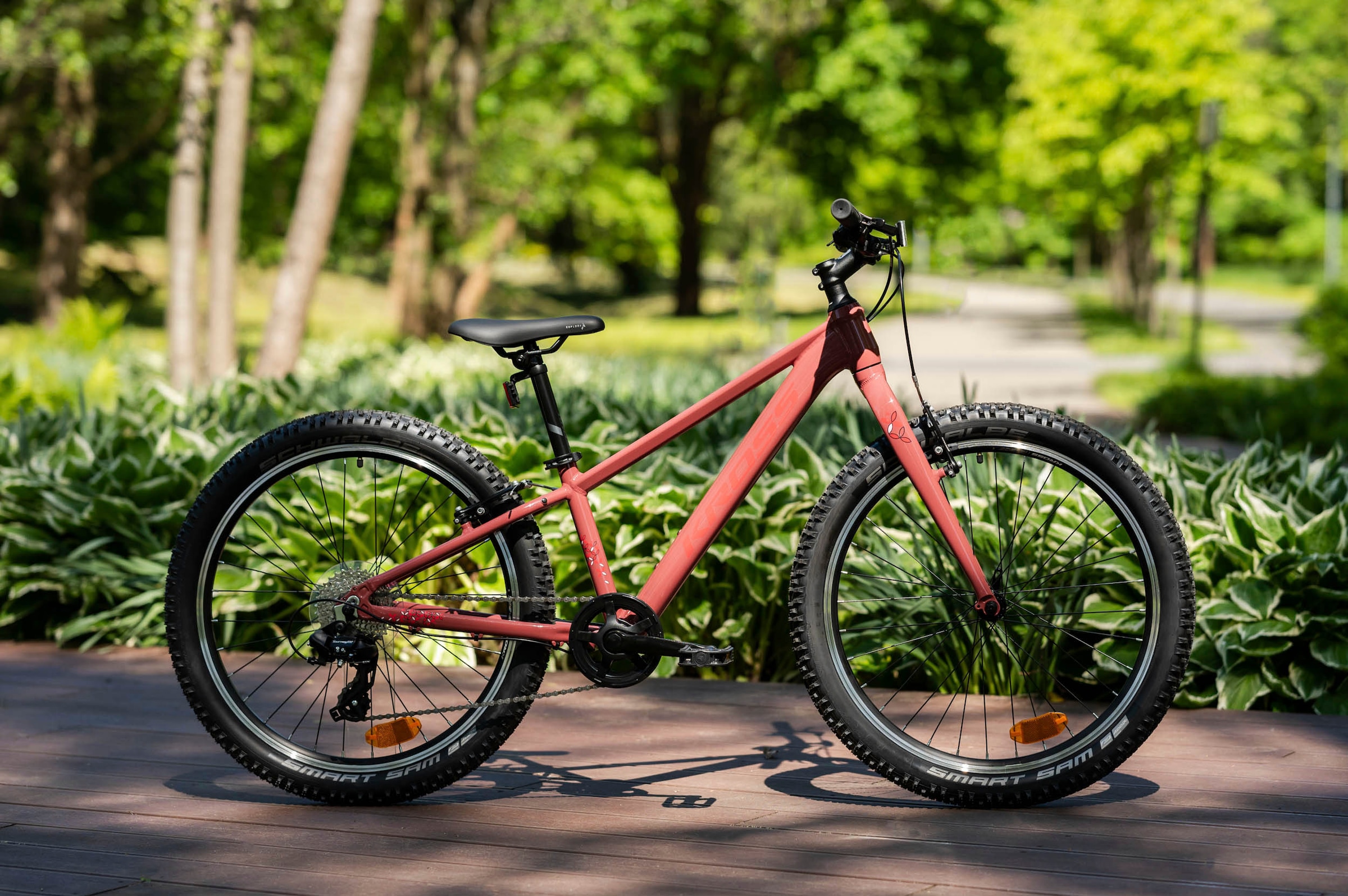 Kross Kinderfahrrad »Kinder-MTB Lea Jr 1.0«, 8 Gang, Shimano, TOURNEY TX800 Schaltwerk, Kettenschaltung