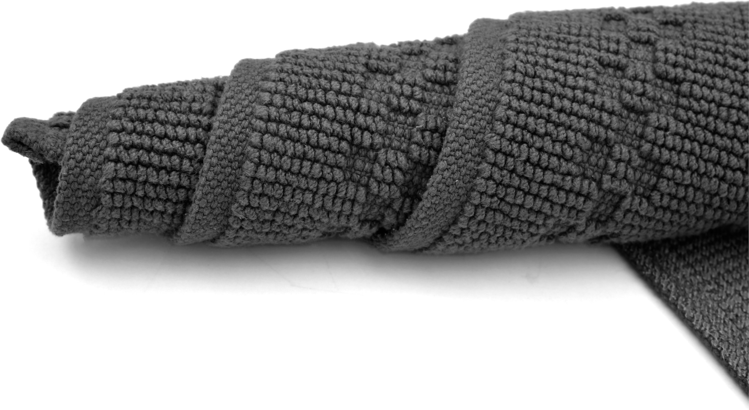 OTTO home Badematte »Regona, 2 tlg. Hotelmatten-Set, 50x70 cm« Höhe 5 mm rutschhemmend beschichtet schnell trocknend 2-teiliges Set, einfarbig, Badematten Set, 100% Baumwolle