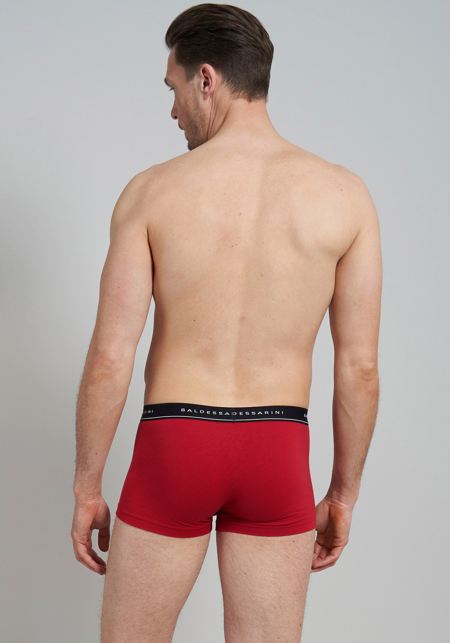 BALDESSARINI Boxer »Monaco«, (3er-Pack), mit Logo-Bund