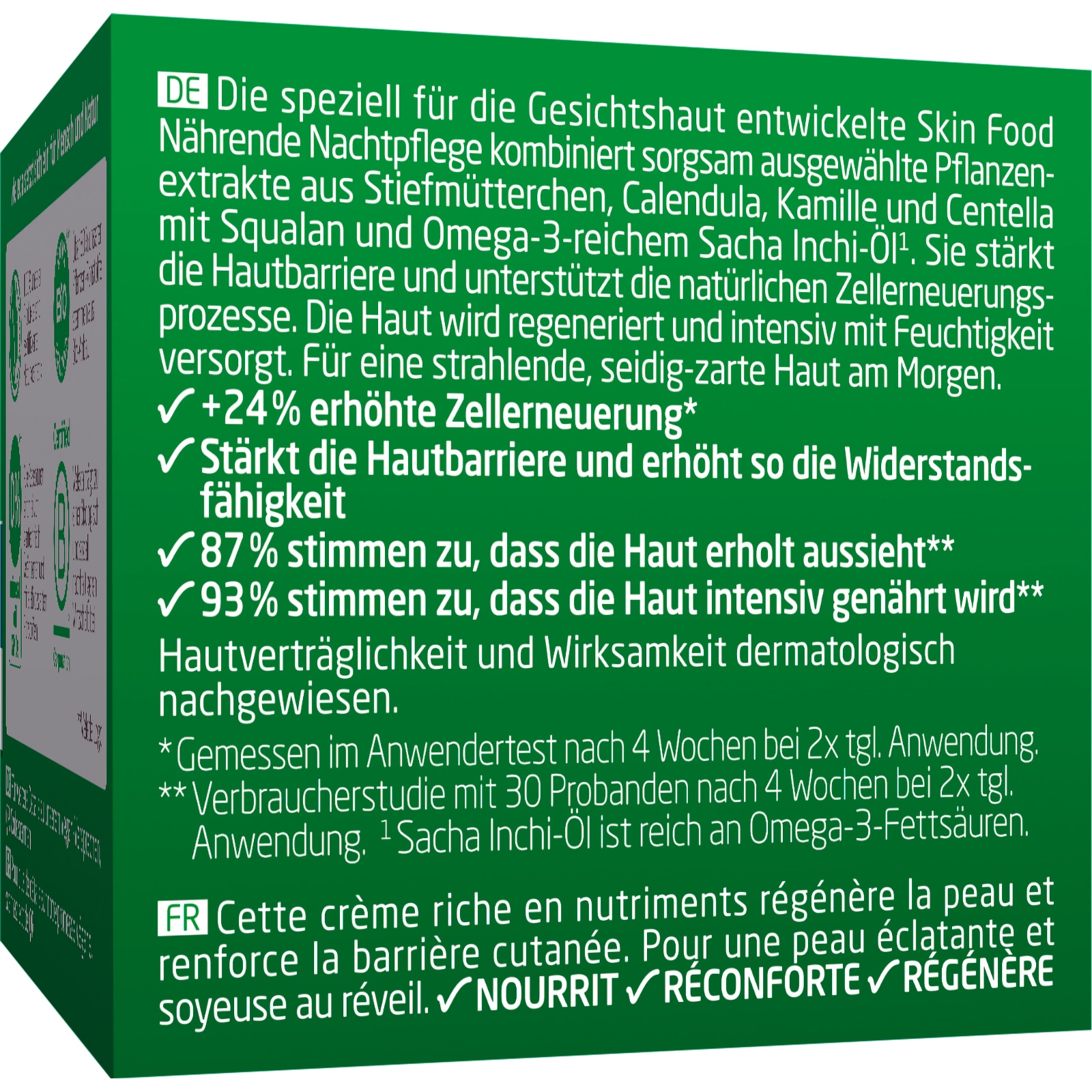 WELEDA Nachtcreme »Weleda Skin Food Nährende Nachtpflege« für trockene Haut, regeneriert & stärkt die natürliche Hautbarriere