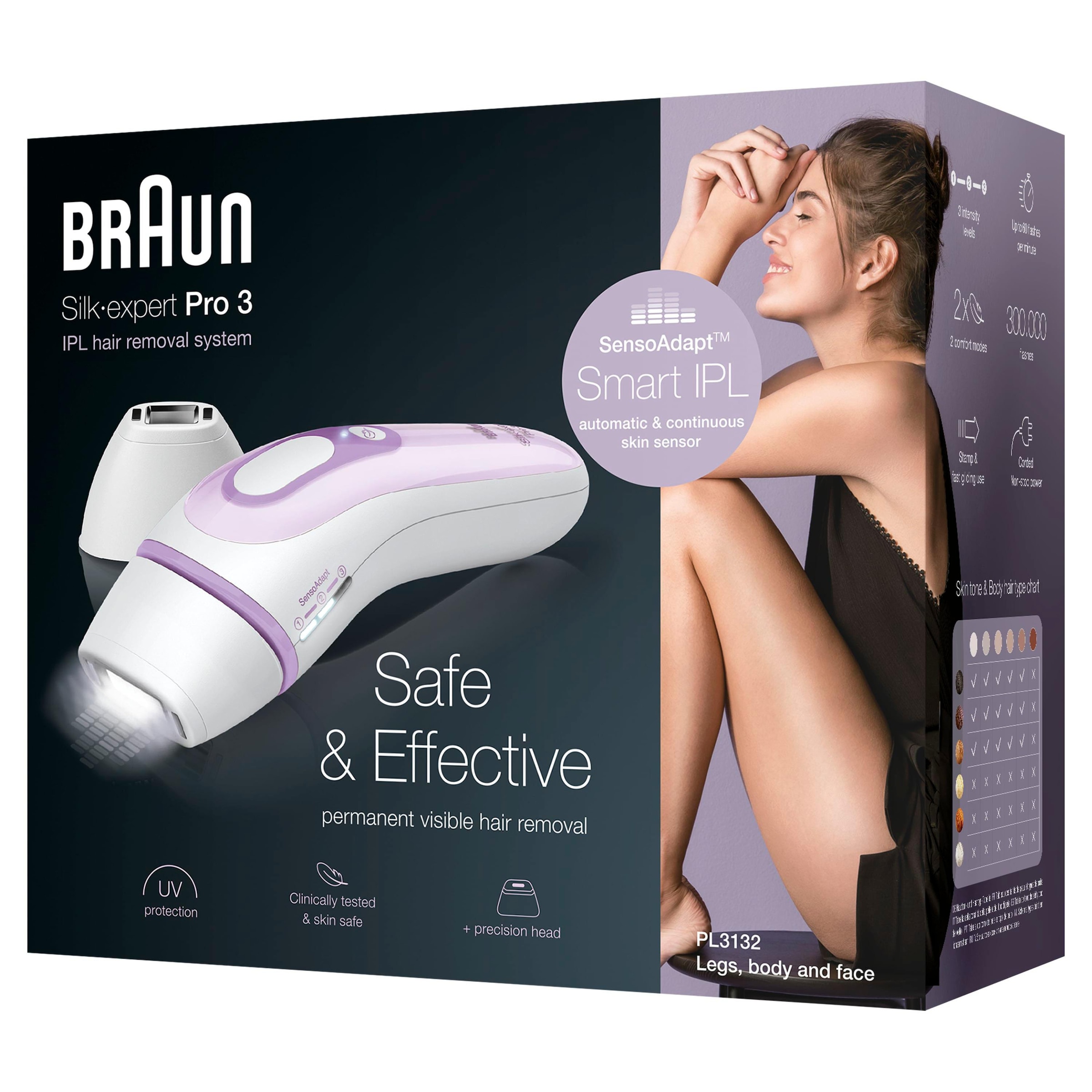 Braun IPL-Haarentferner »Silk·Expert OTTO Pro Lichtimpulse online jetzt bei 300.000 3 PL3132«