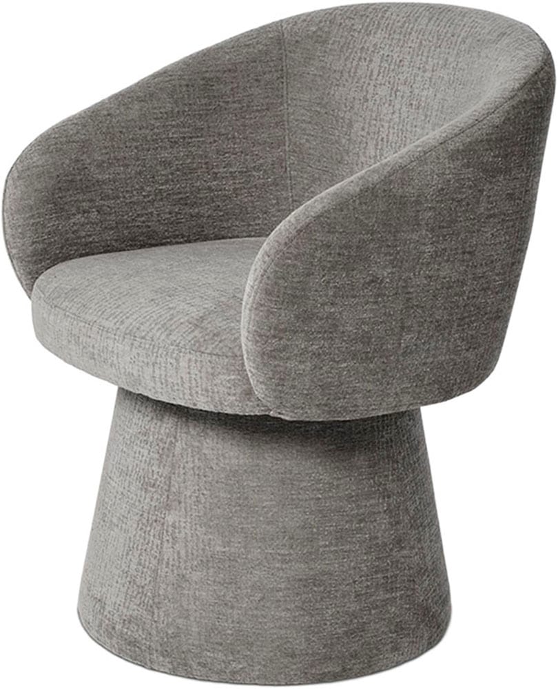 Jahnke Armlehnstuhl »DUKE TWIST« () 360° drehbar, gepolstert, mit Armlehnen, Kegelfuß mit Stoffbezug