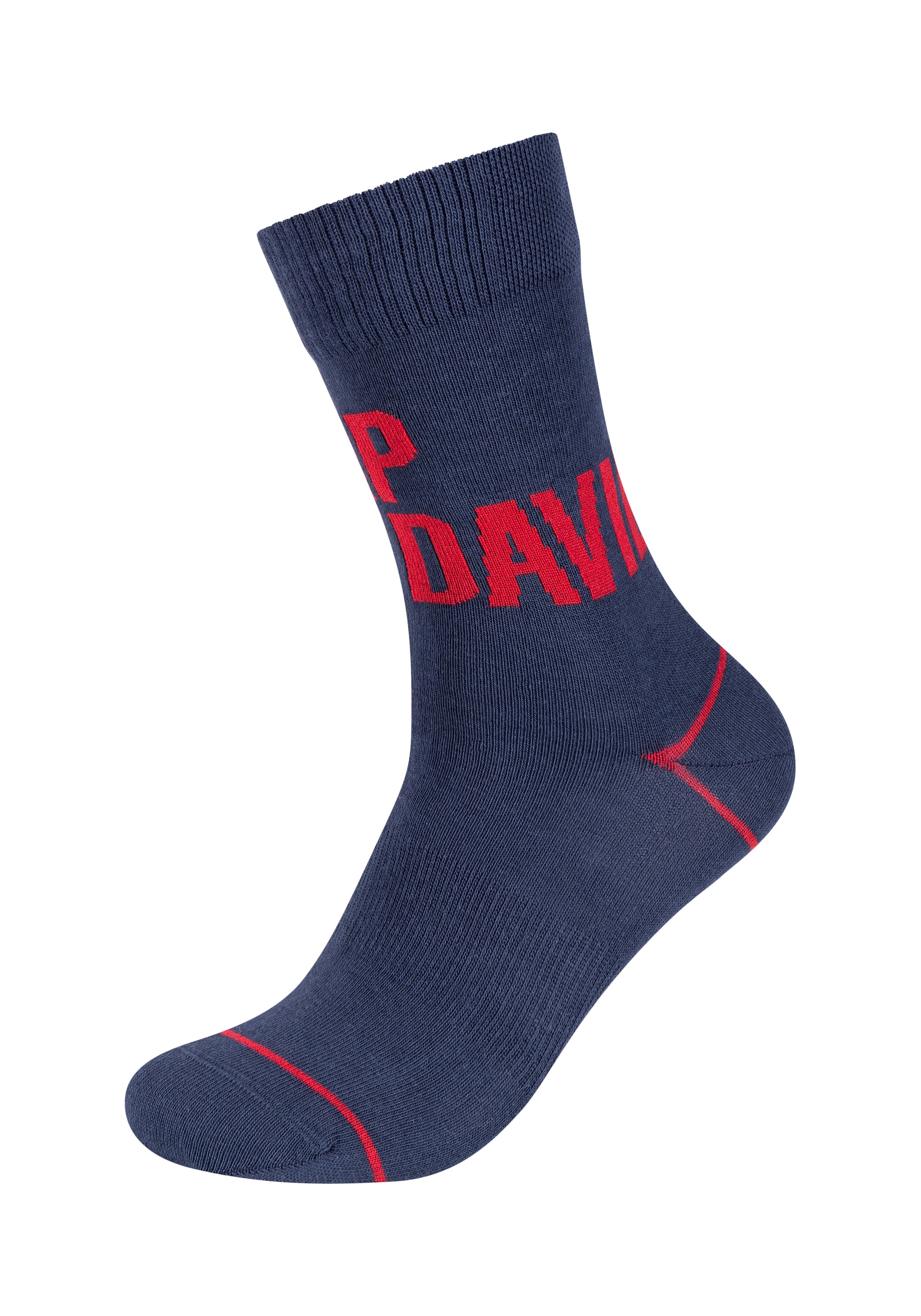 CAMP DAVID Socken »casual«, (4 Paar), mit elastischem Bund