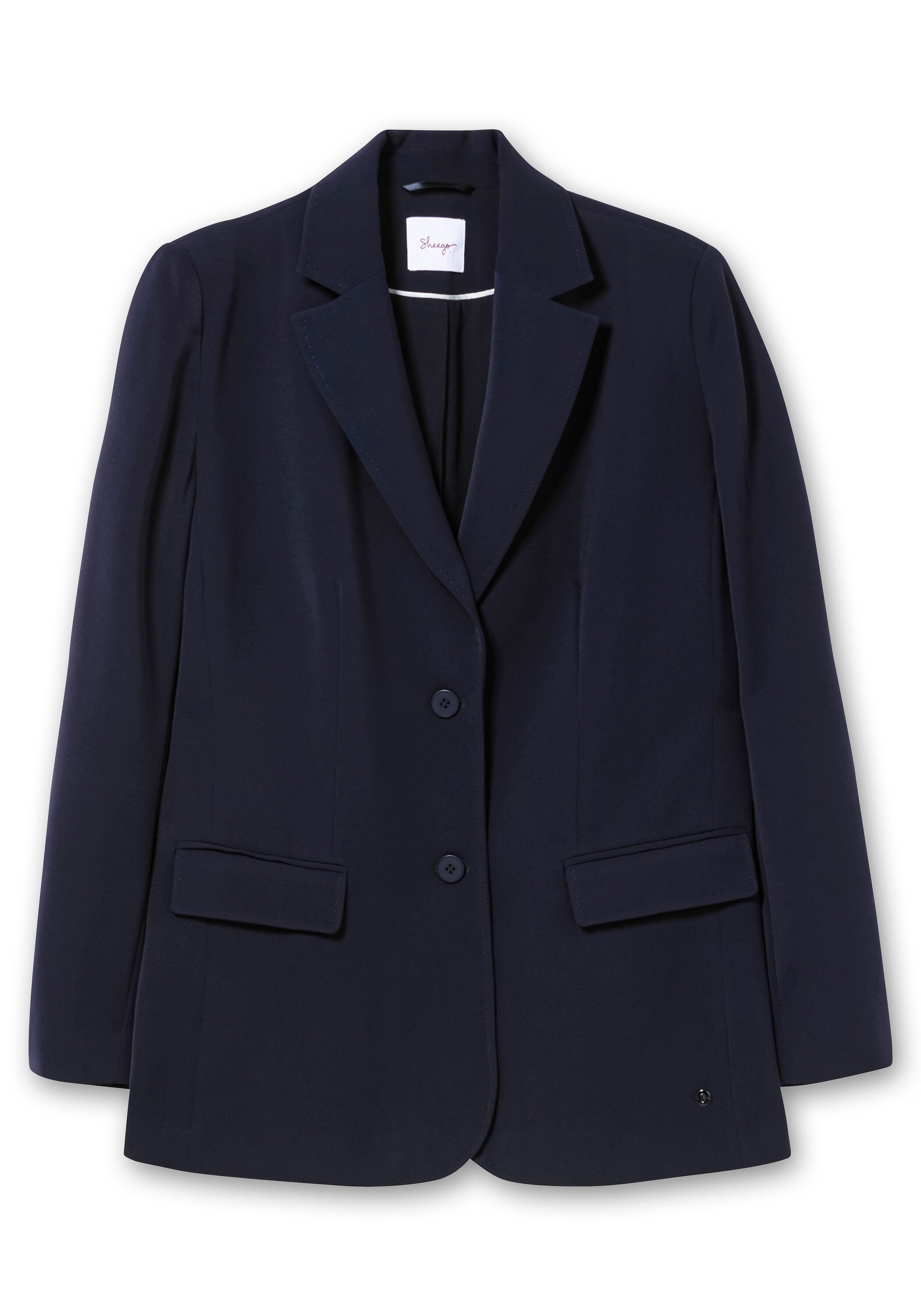 Sheego Longblazer »Langer, taillierter Blazer in taillierter Form, mit Schlitz hinten«