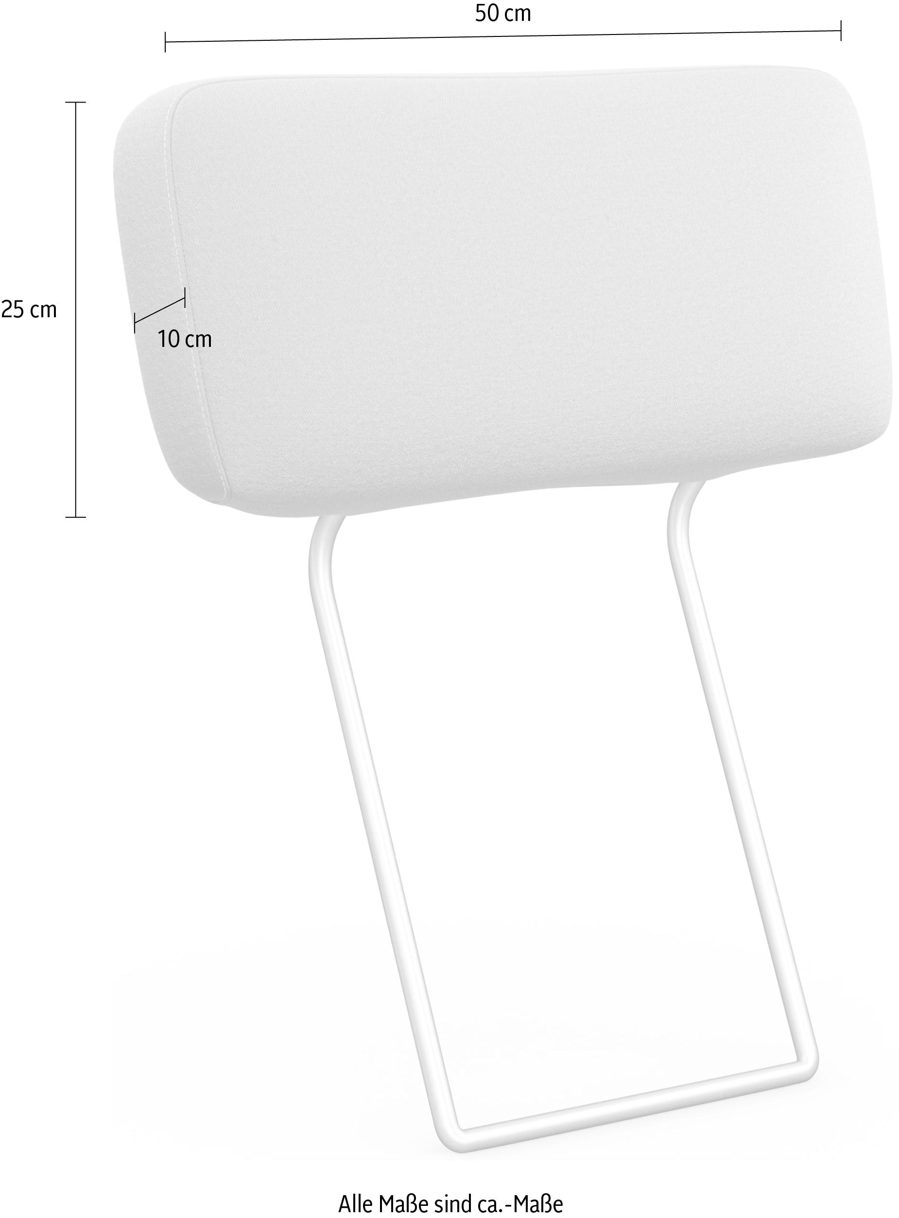 sit&more Kopfstütze »Palmera, B: 50 cm« Set: 2 Stück, passend zur Serie