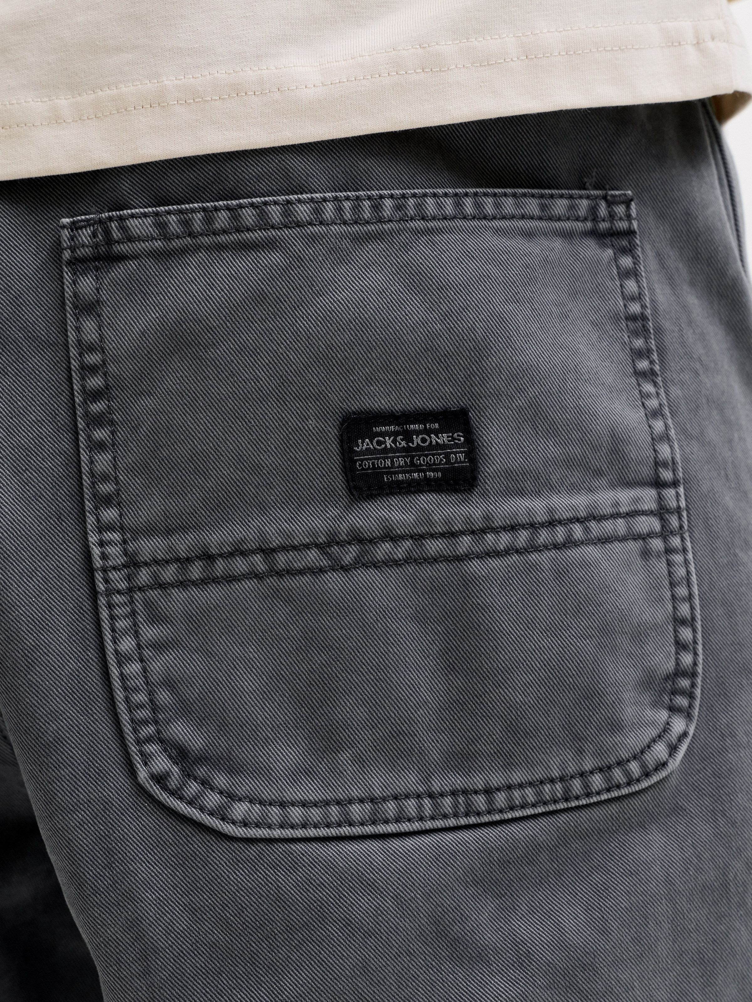 Jack & Jones Chinoshorts »JPSTTONY RAYE WORKER SHORT MID SN«  Baumwolle, 5-Pocket Style