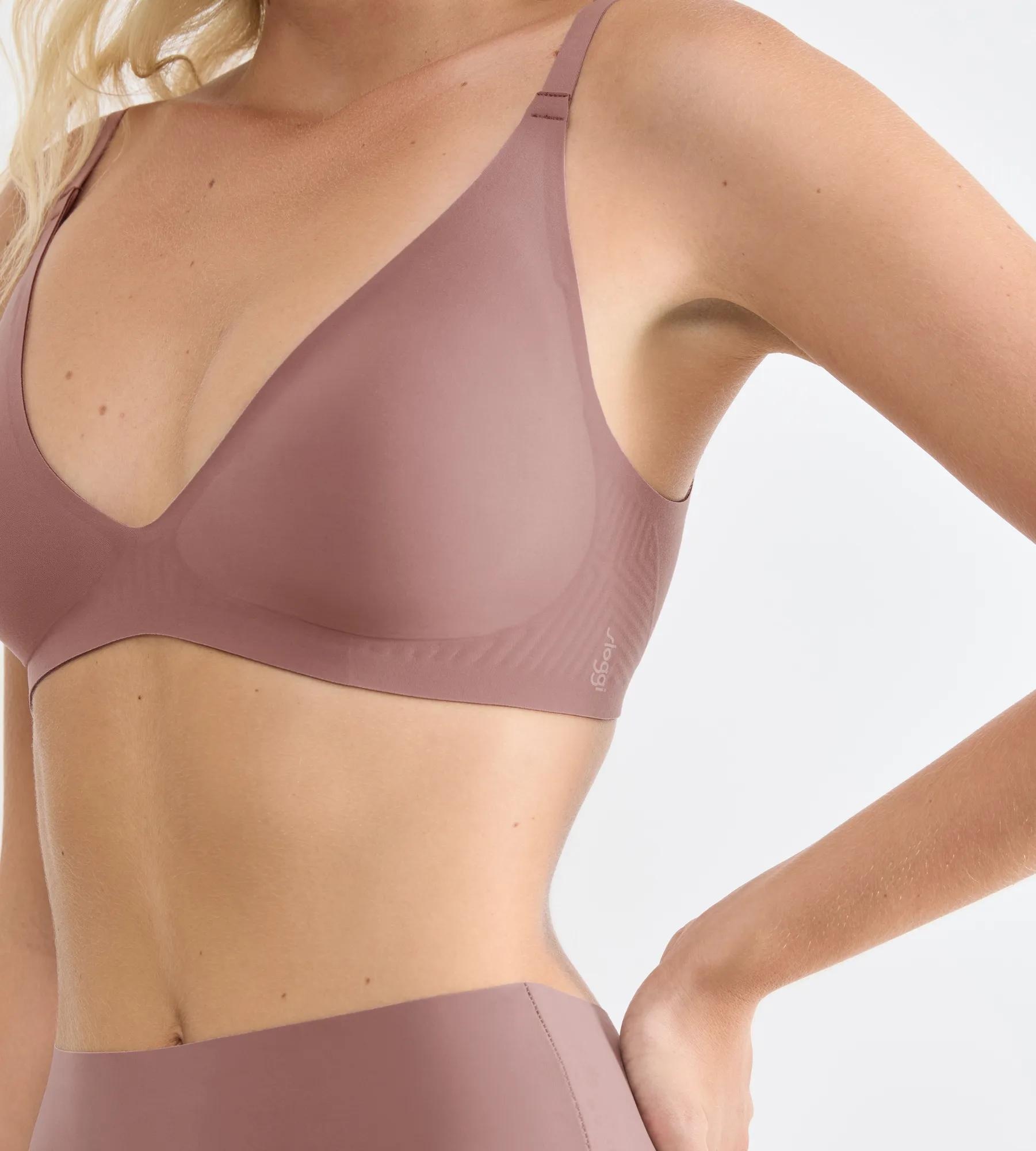 sloggi Bügelloser BH »ZERO Feel 2.0« mit herausnehmbaren, atmungsaktiven Pads, Lift-up Effekt