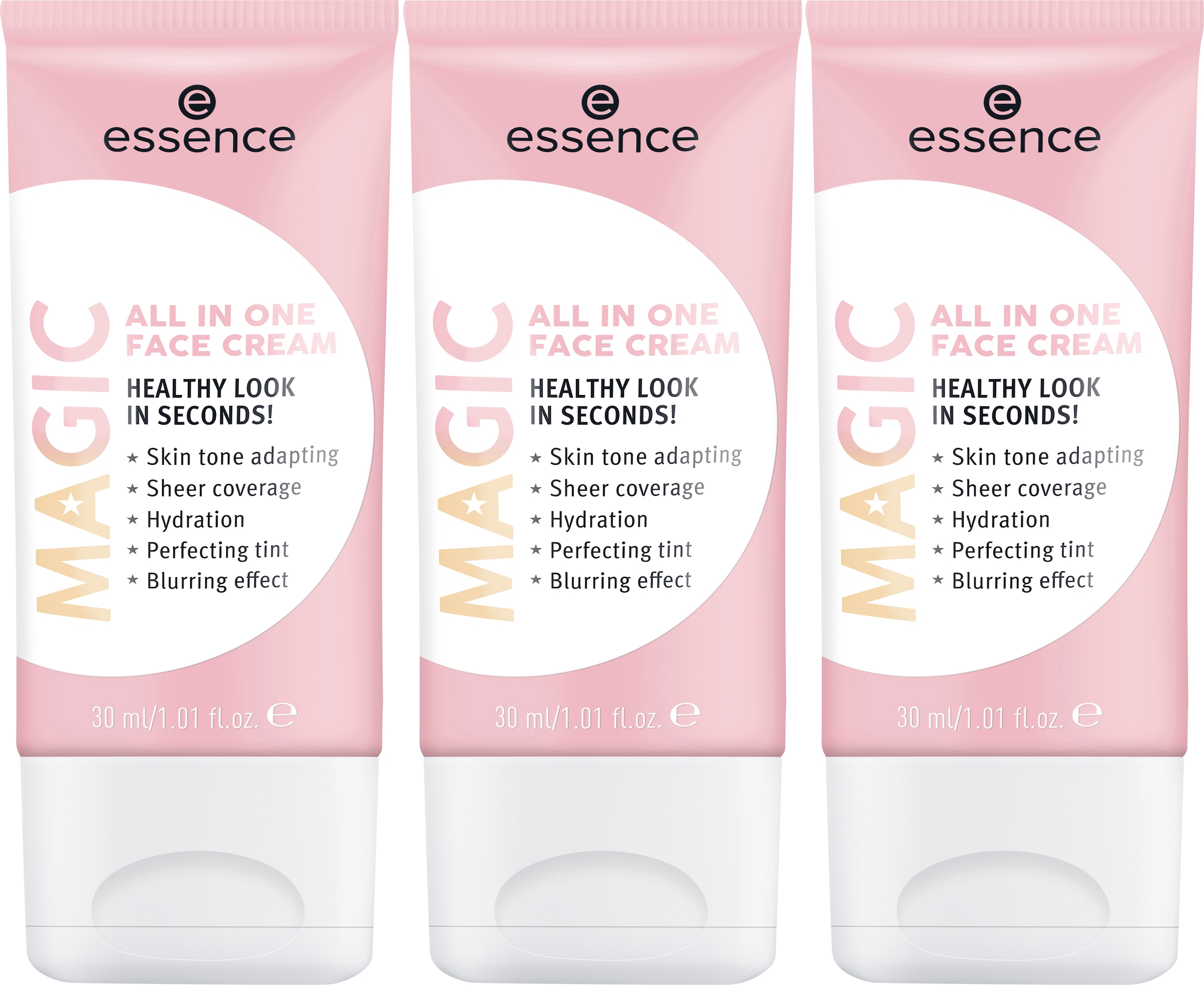 Essence Damen Feuchtigkeitscreme »MAGIC All In One FACE Cream« mit leichter Deckkraft in beige