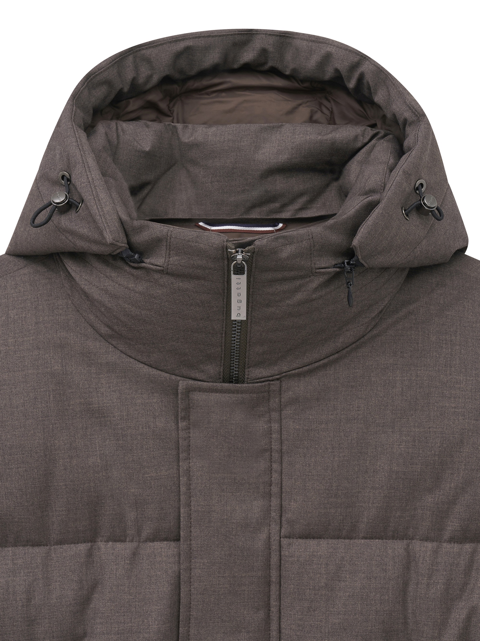 bugatti Parka »Regular Fit« mit Kapuze Regular Fit Membran Steppoptik Kapuze