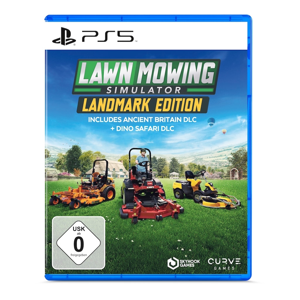 Curve Digital Spielesoftware »Lawn Mowing Simulator: Landmark Edition - Rasenmäher Simulator«, PlayStation 5