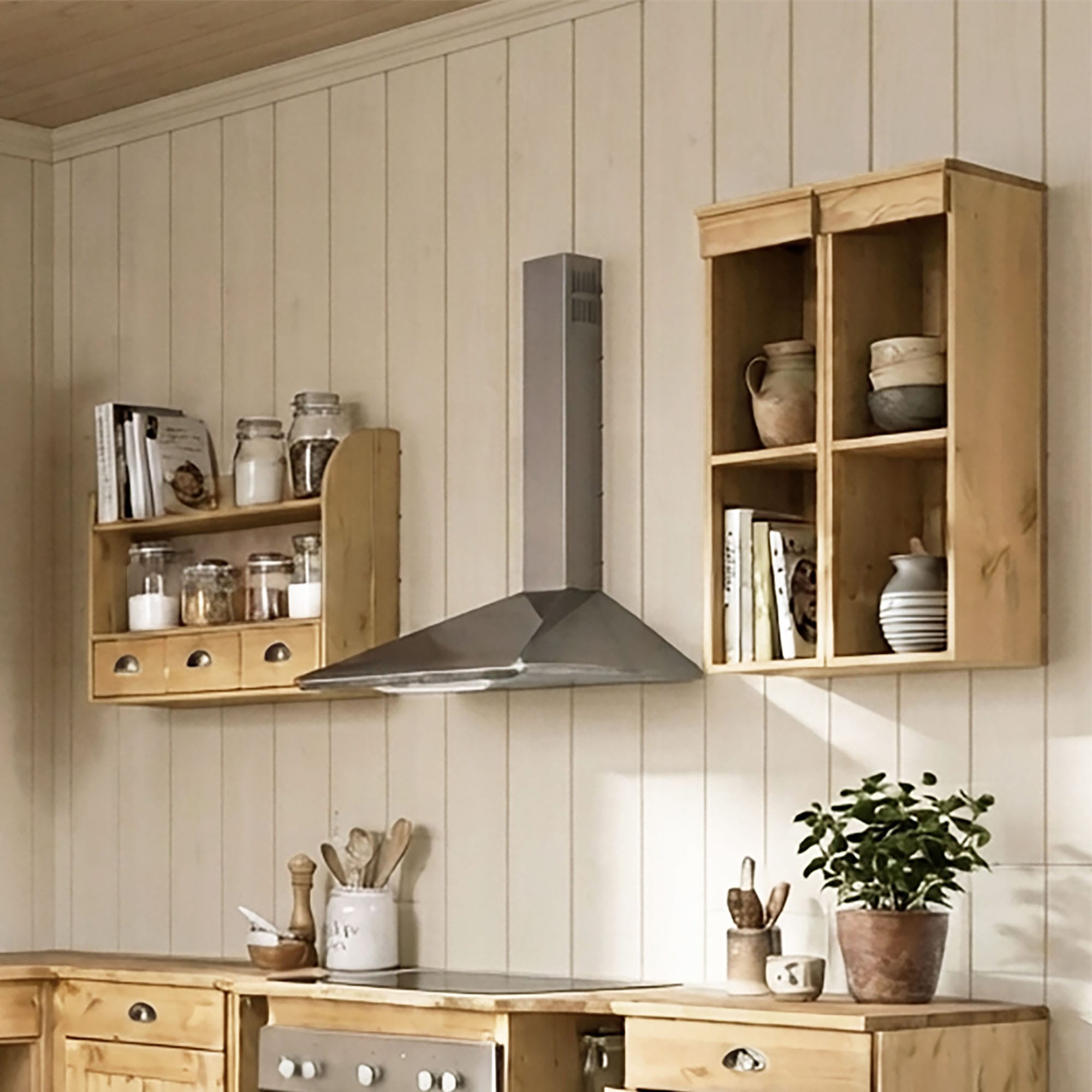 Home affaire Hängeregal »Oslo« 25 cm breit, aus massiver Kiefer