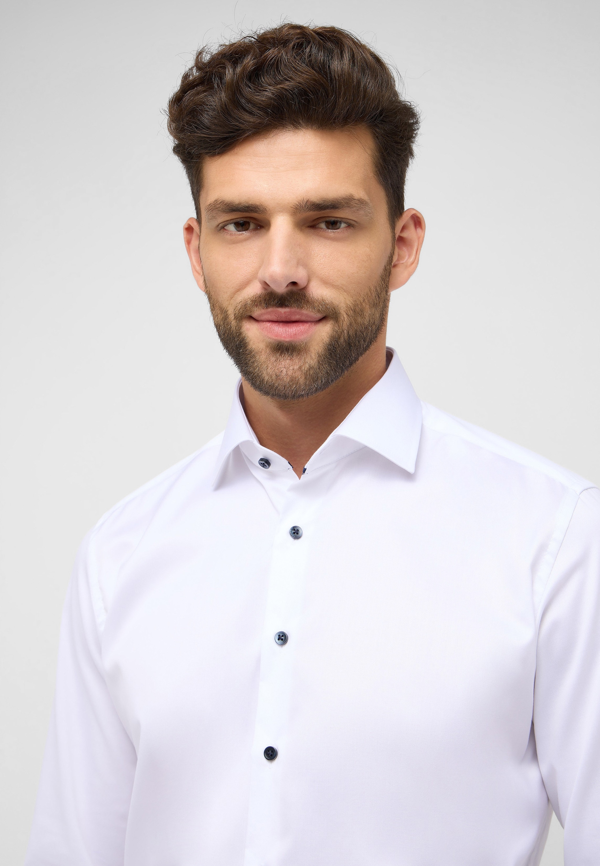 Eterna Langarmhemd »MODERN FIT«, NON IRON (bügelfrei)
