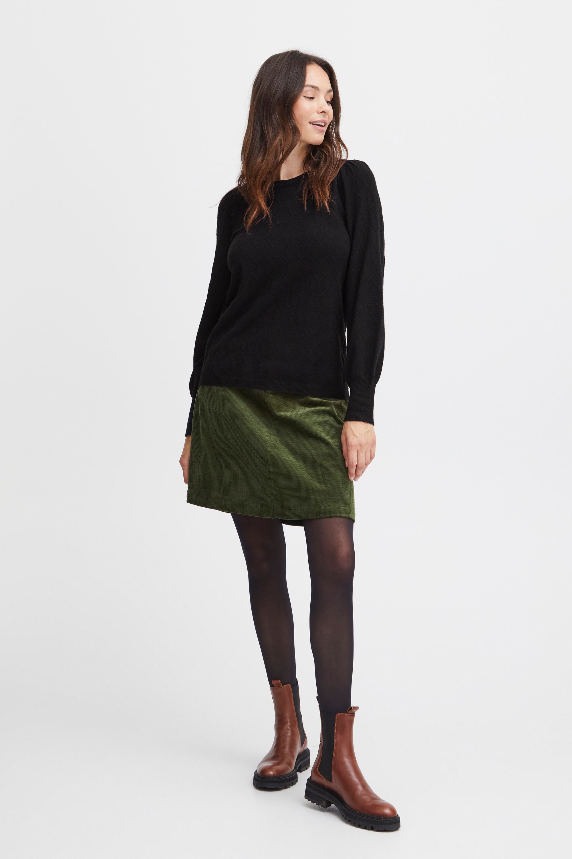 fransa Strickfleece-Pullover »Strickpullover FRMELANI PU 3«