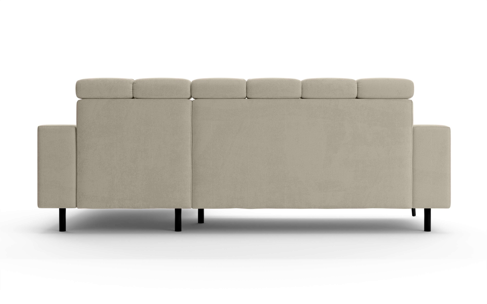 INOSIGN Ecksofa »CAZIE, Designsofa, L-Form, trendige Bubble-Optik,«, L-Form mit Wellenunterfederung, Recamiere rechts/links bestellbar