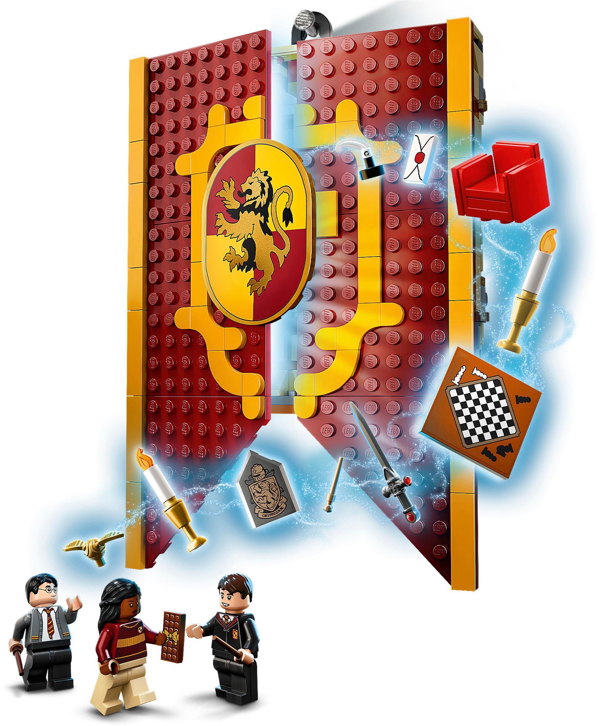 LEGO® Konstruktionsspielsteine »Hausbanner Gryffindor (76409), LEGO® Star Wars™«, (285 St.)
