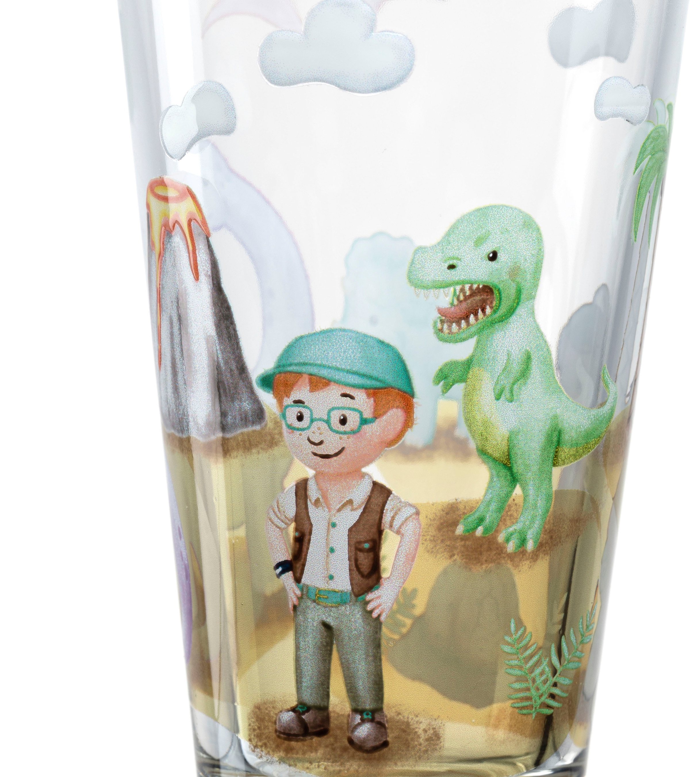 LEONARDO Gläser-Set »Dino BAMBINI AVVENTURA«, (Set, 6 tlg.), 300 ml, 6-teilig