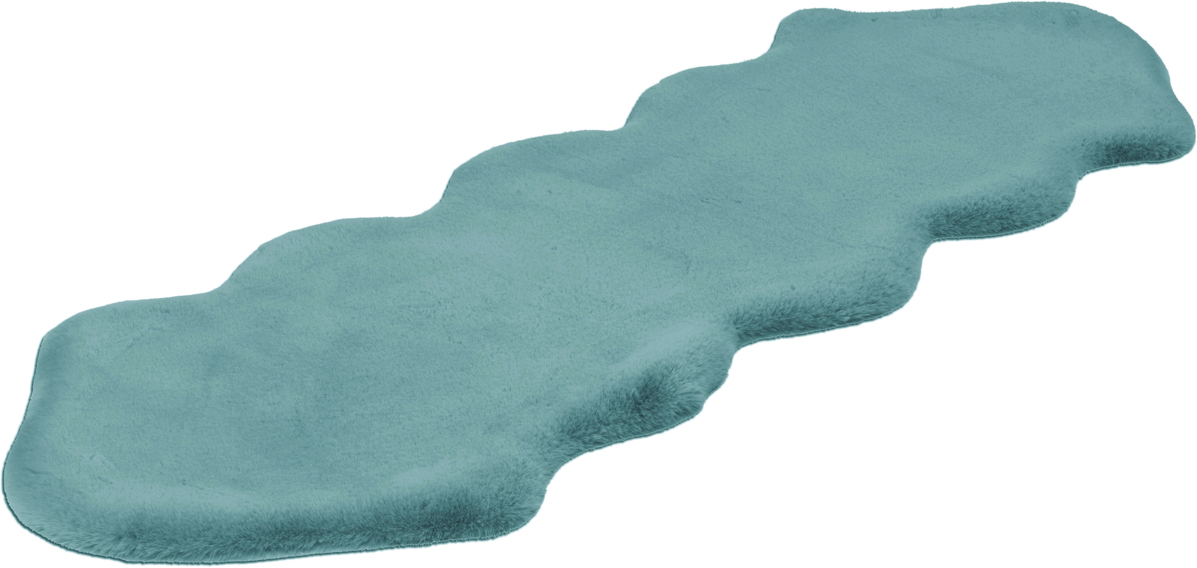 Arte Espina Fellteppich »Rabbit 300«, fellförmig, 35 mm Höhe, Kunstfell, Kaninchenfell-Haptik, supersoft, ideal als Bettvorleger