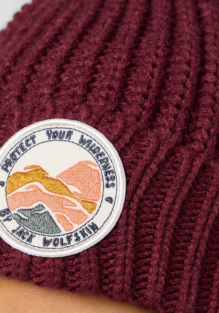 Jack Wolfskin Bommelmütze »POMPOM BADGE BEANIE K«