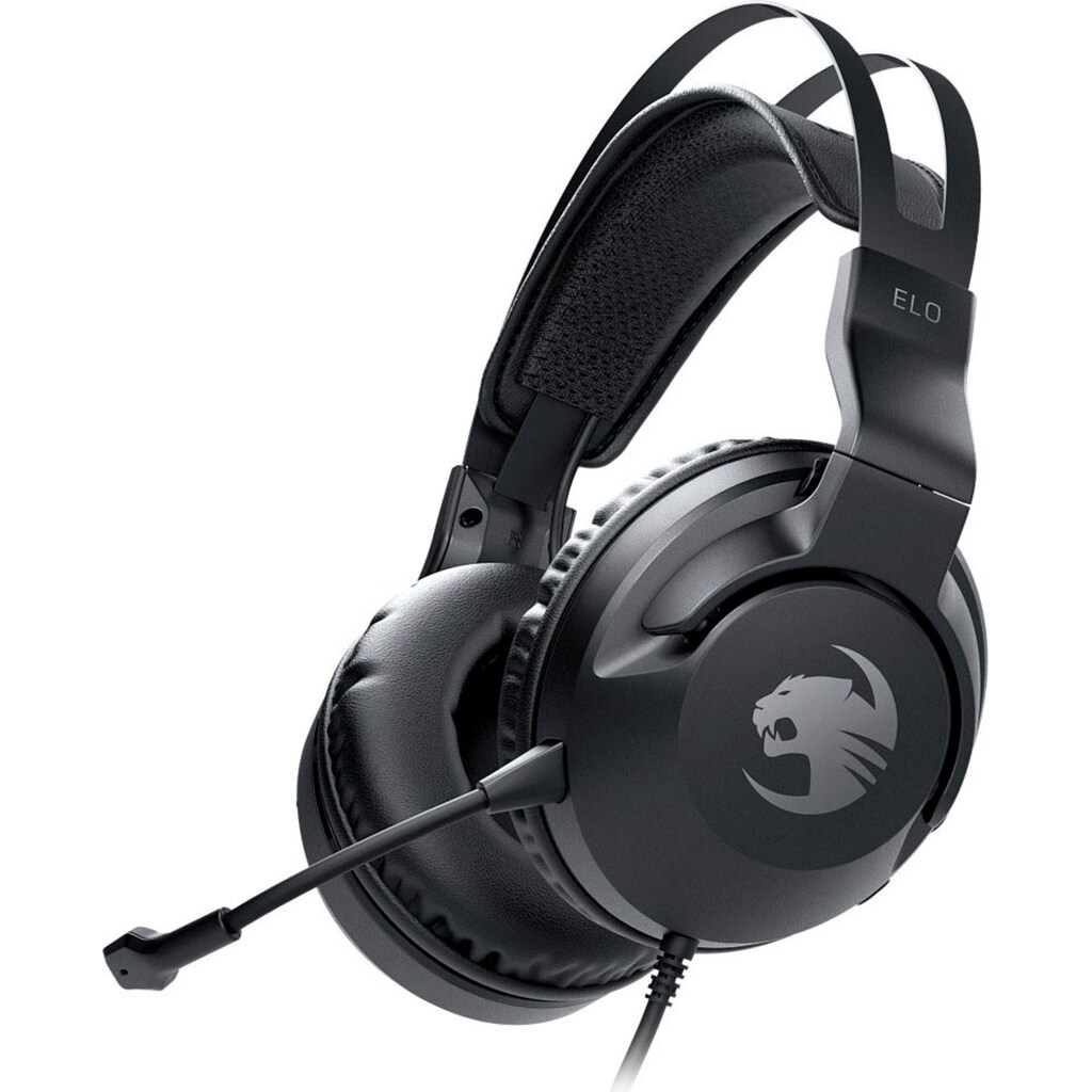 ROCCAT Gaming-Headset »Elo X Stereo für PC, Mac, Xbox, PlayStation & Mobilgeräte«, Mikrofon abnehmbar-Rauschunterdrückung