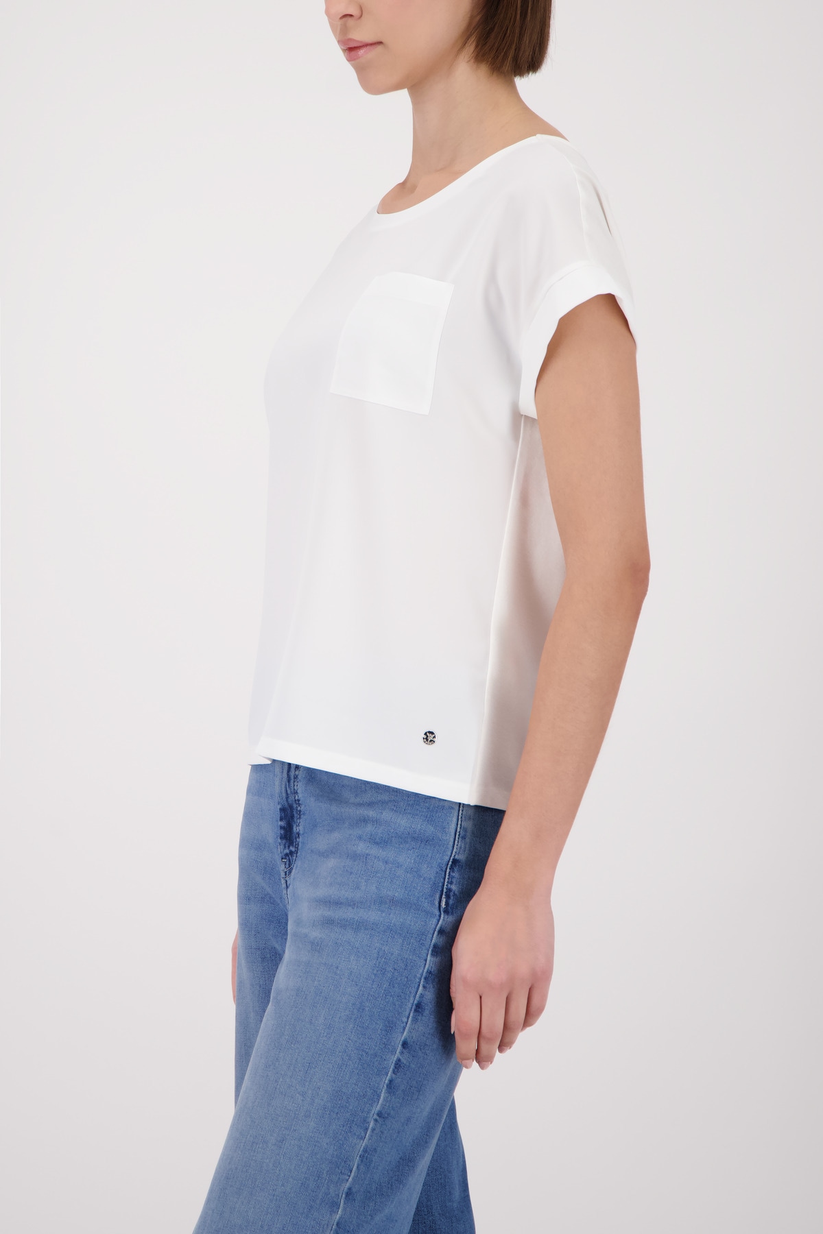 Monari Blusentop Regular fit mit Brusttasche