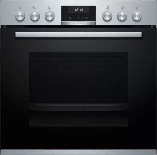BOSCH Induktions Herd-Set »HEB517BS1«, mit Backwagen, Hydrolyse