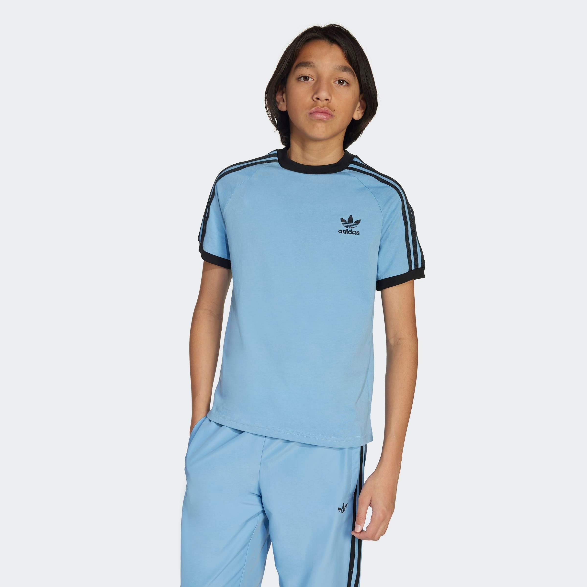 adidas Originals T-Shirt »3 STRIPE TEE«, drei Streifen Shirt für Kinder