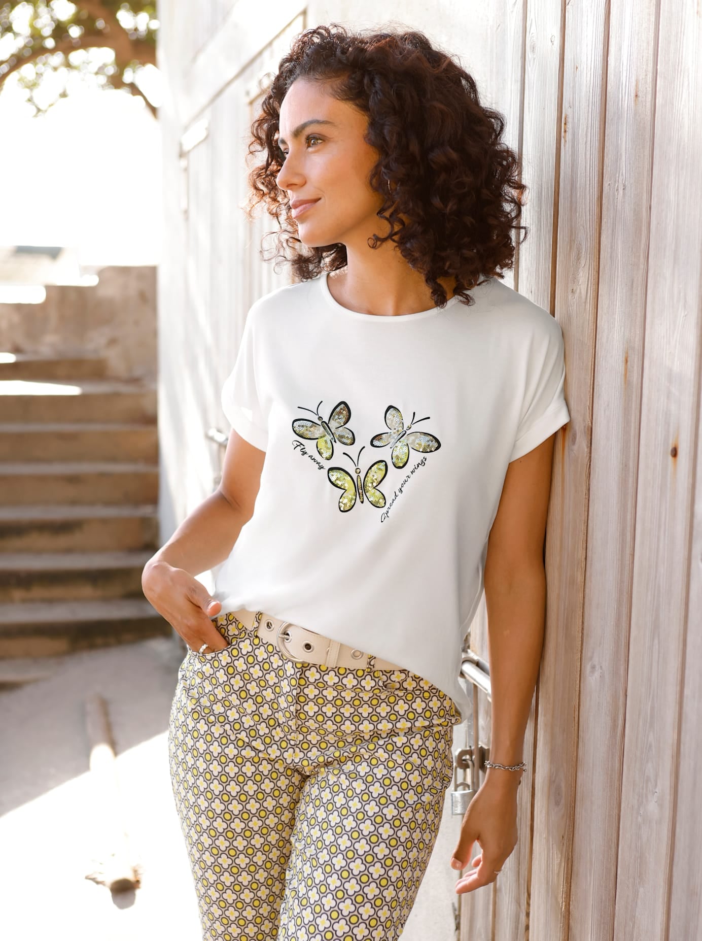Inspirationen Kurzarmshirt »Shirt« 1 tlg.