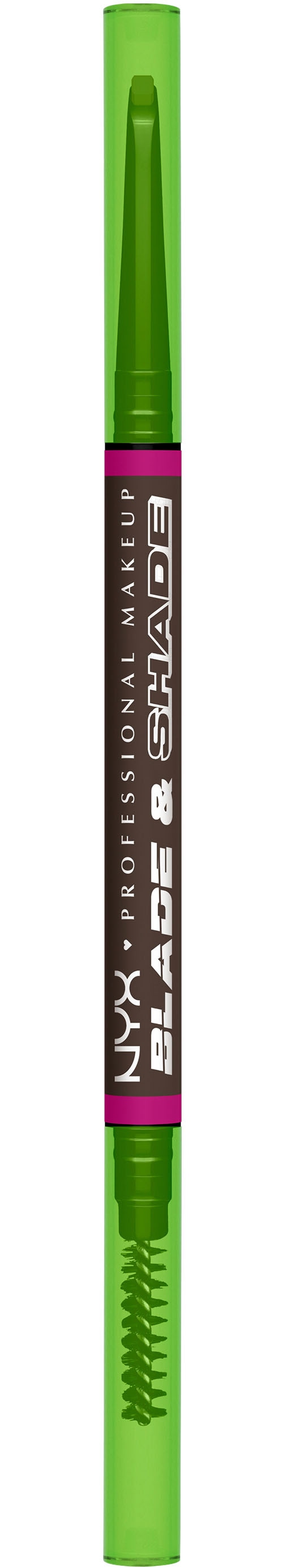 NYX Augenbrauenpflege »NYX Professional Makeup Blade & Shade Augenbrauenstift«