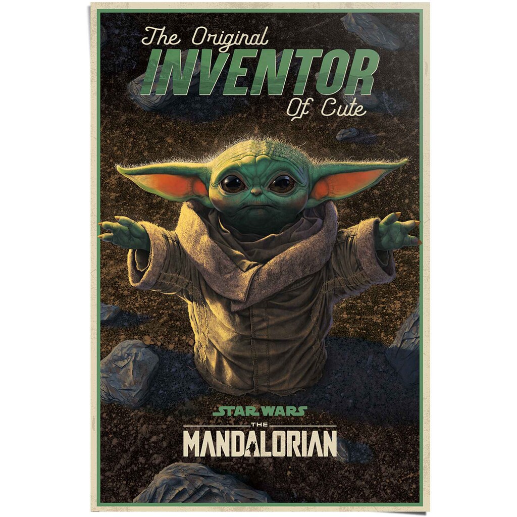 Reinders! Poster »The Mandalorian Star Wars - Serie - Baby Yoda«, (1 St.)
