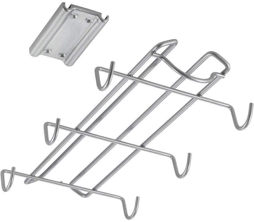 Metaltex Deckenhaken »Slide-Mugs«, Polytherm®Beschichtung, ausziehbar, für bis zu 6 Tassen oder Becher