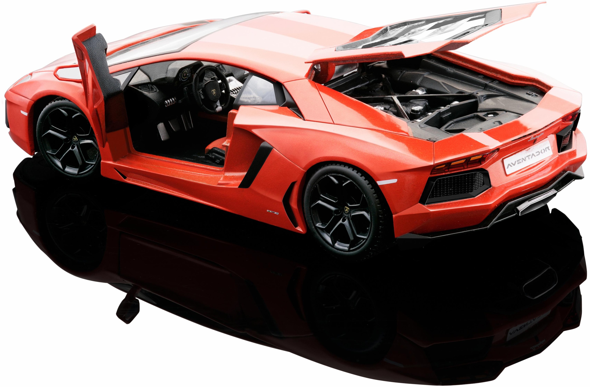 Maisto® Sammlerauto »Lamborghini Aventador LP700-4 11, 1:24, orange«, 1:24, aus Metallspritzguss
