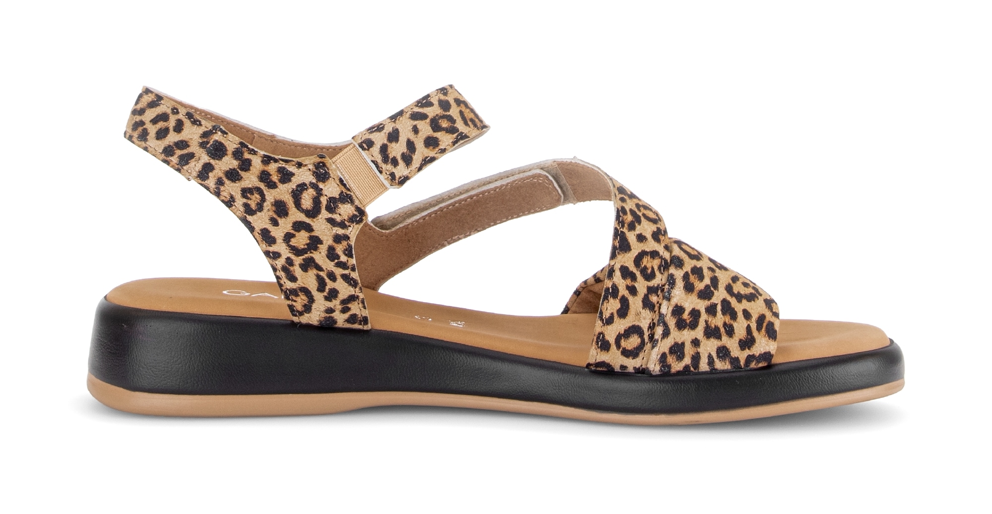 Gabor Keilsandalette »Rhodos«  Riemchensandale, Sommerschuh in angesagter Leo-Optik, G-Weite