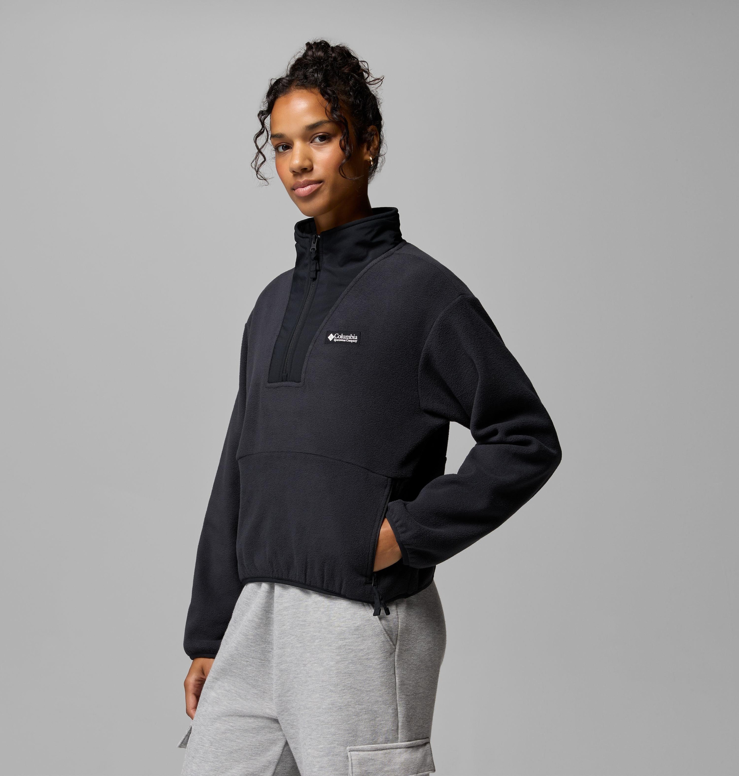 Columbia Fleecepullover »Sequoia Grove II Half Zip Fleece«, mit Half-Zip, windabweisend, wasserabweisend, atmungsaktiv, aus Fleece
