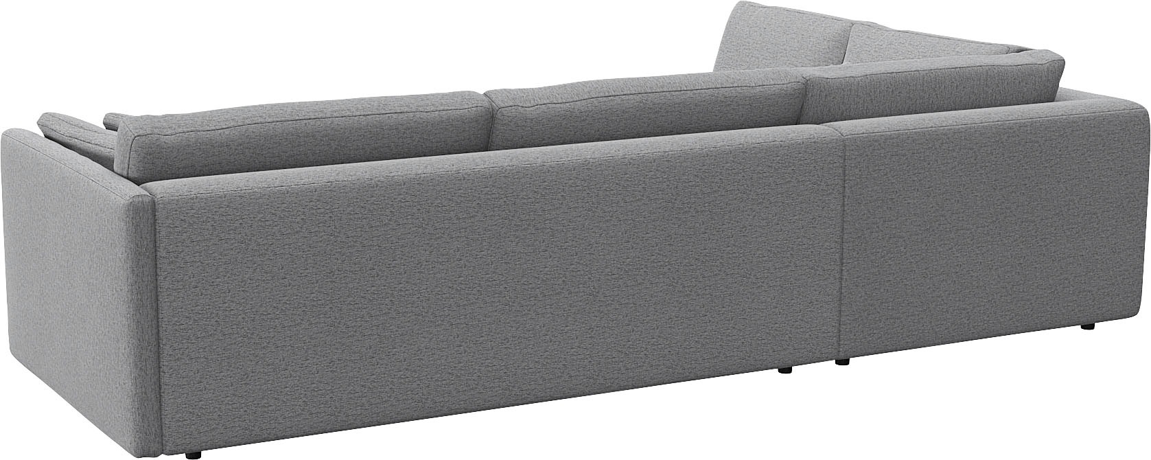FLEXLUX Ecksofa »Lovane, elegant und zeitlos, bequem, L-Form«, Weich & anschmiegsam, große Sitztiefe auf Kaltschaum, Dekokissen inkl.