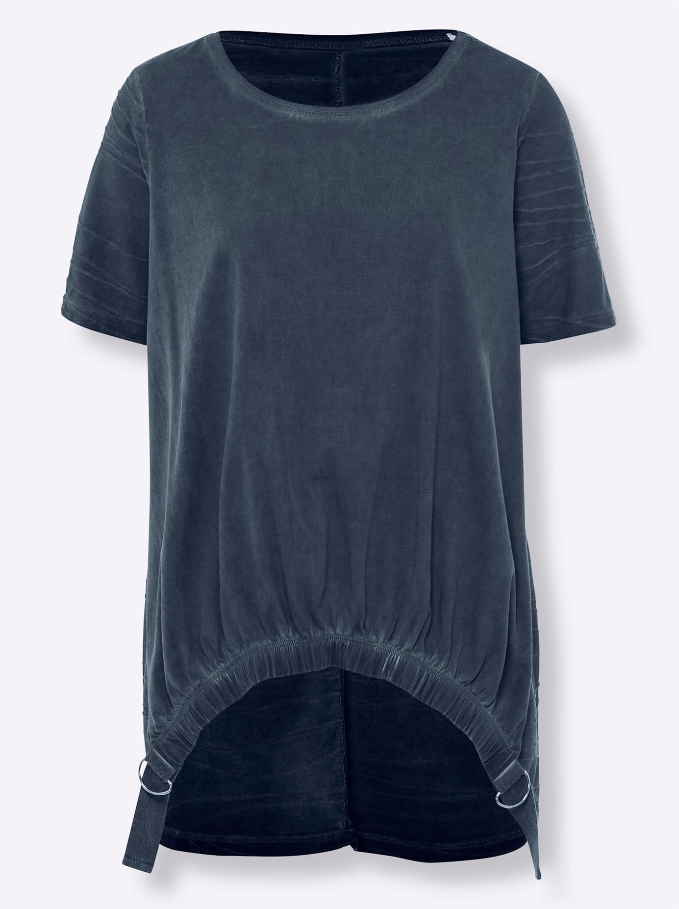heine Rundhalsshirt »Longshirt«, (1 tlg.)