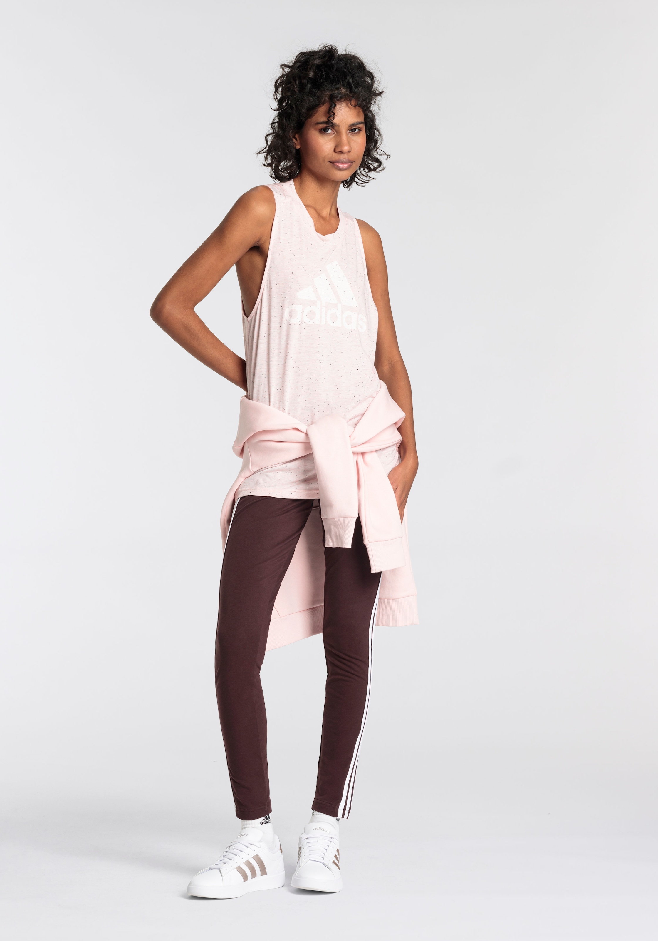 adidas Sportswear Tanktop »W LNG RIB TEE«