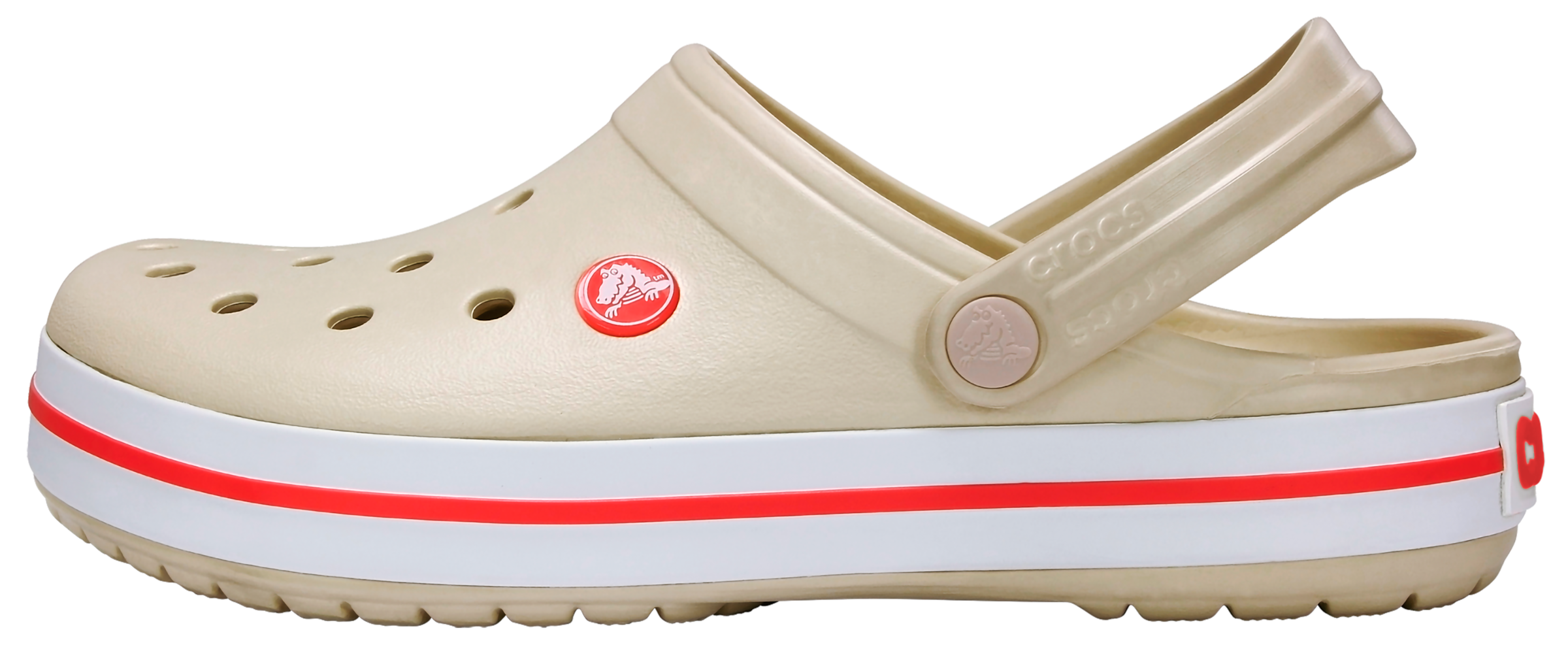 Crocs Clog »Crocband Clog«  ,Sommerschuh, Schlappen, Hausschuh mit zweifarbiger Laufsohle