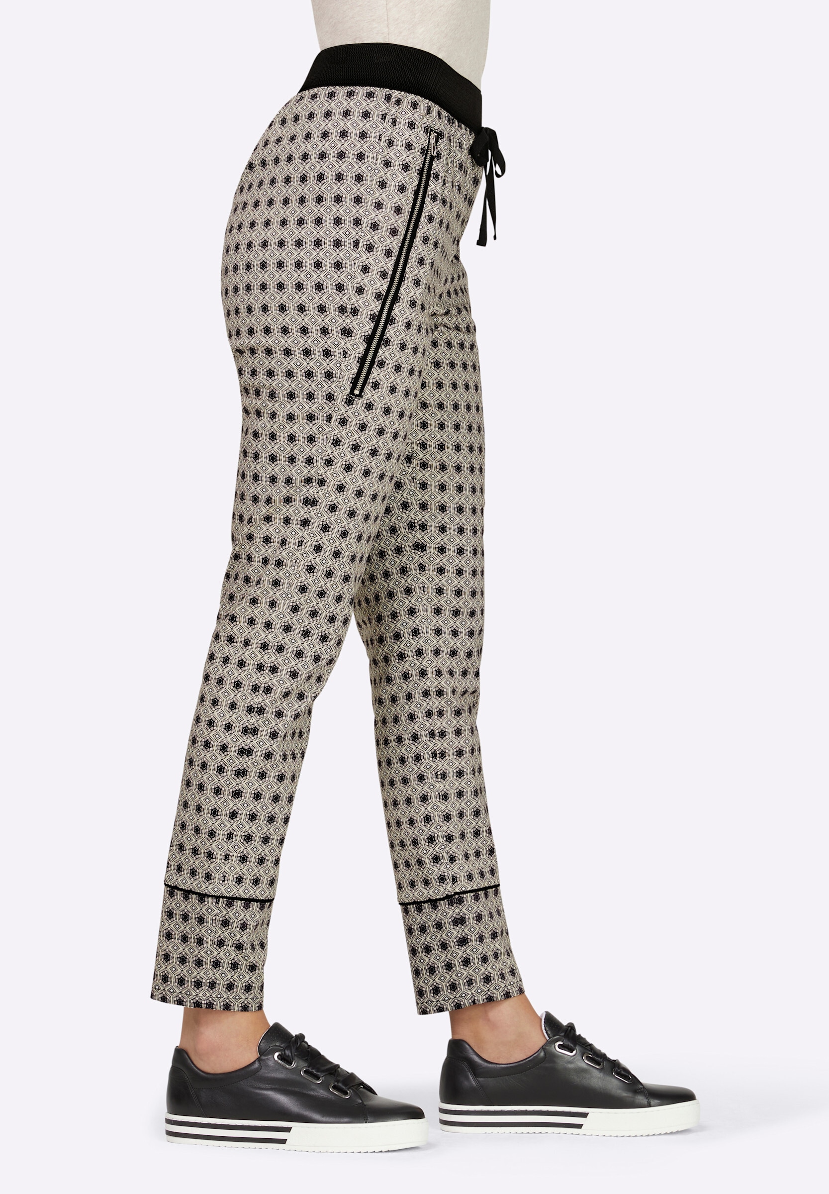 heine Schlupfhose »Druck-Hose Druckhose mit Zipper-Taschen«