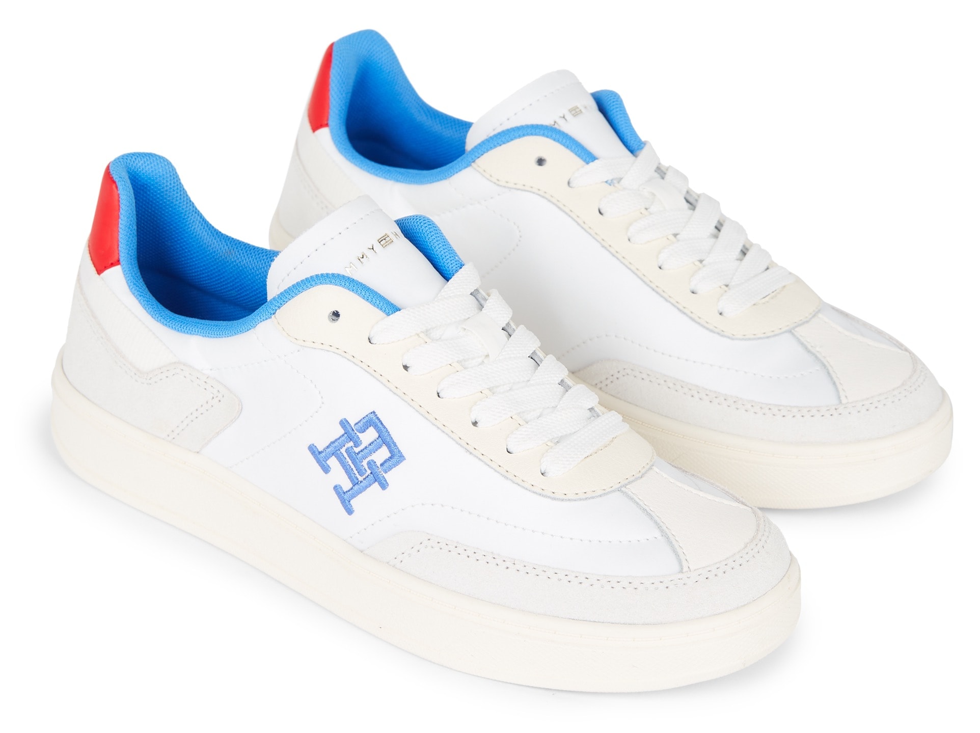 Plateausneaker »TH HERITAGE COURT SNEAKER«, mit TH-Logostickerei, Freizeitschuh,...