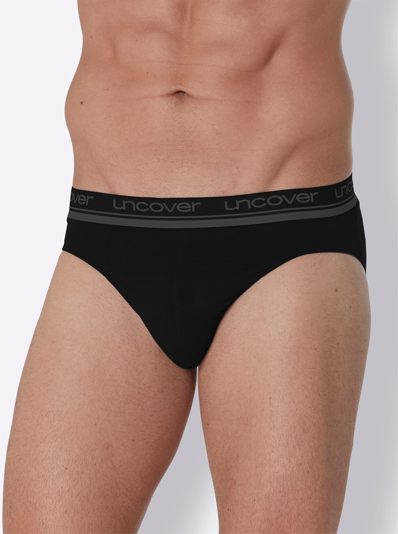 Schiesser Herren Slip 3 Stk. tlg. in schwarz, Größe 4