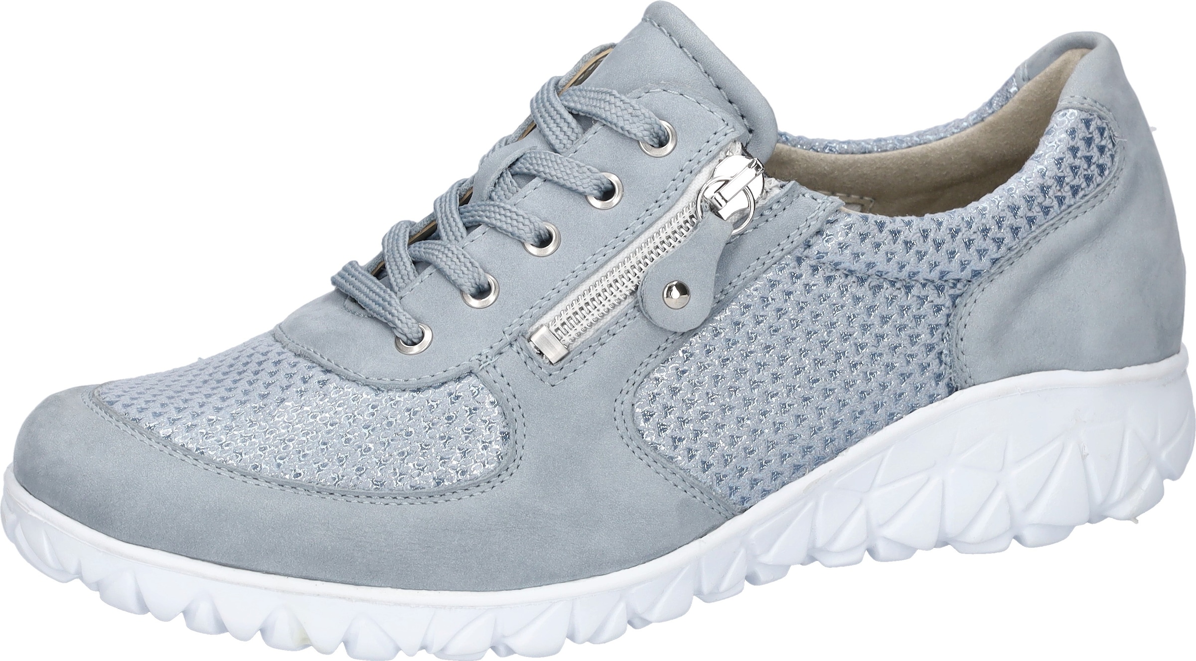 Waldläufer Schnürschuh »HAVY-Soft«  Freizeitschuh, Halbschuh, Komfortschuh mit Reißverschluss, H-Weite