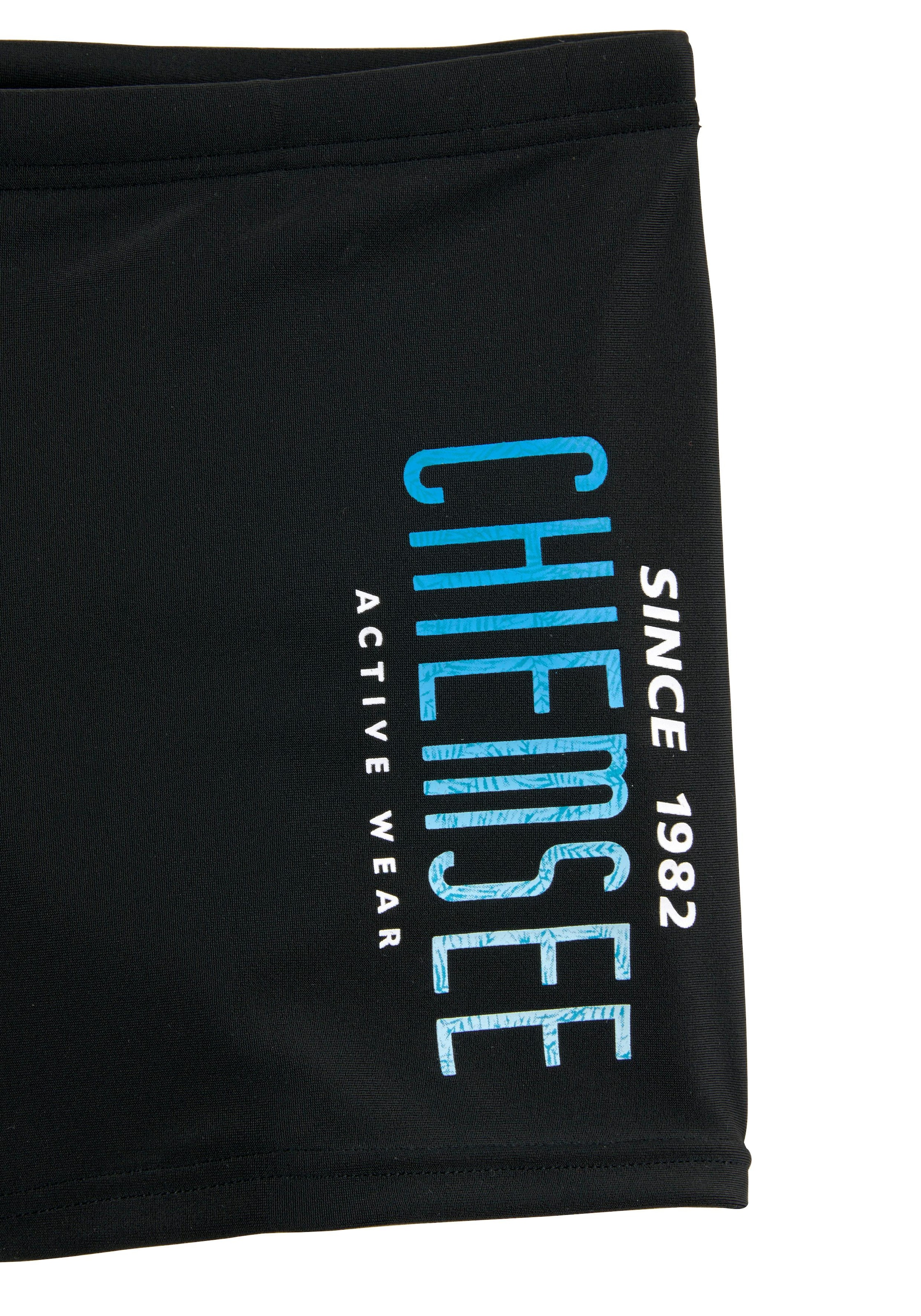 Chiemsee Boxer-Badehose, mit Logodruck