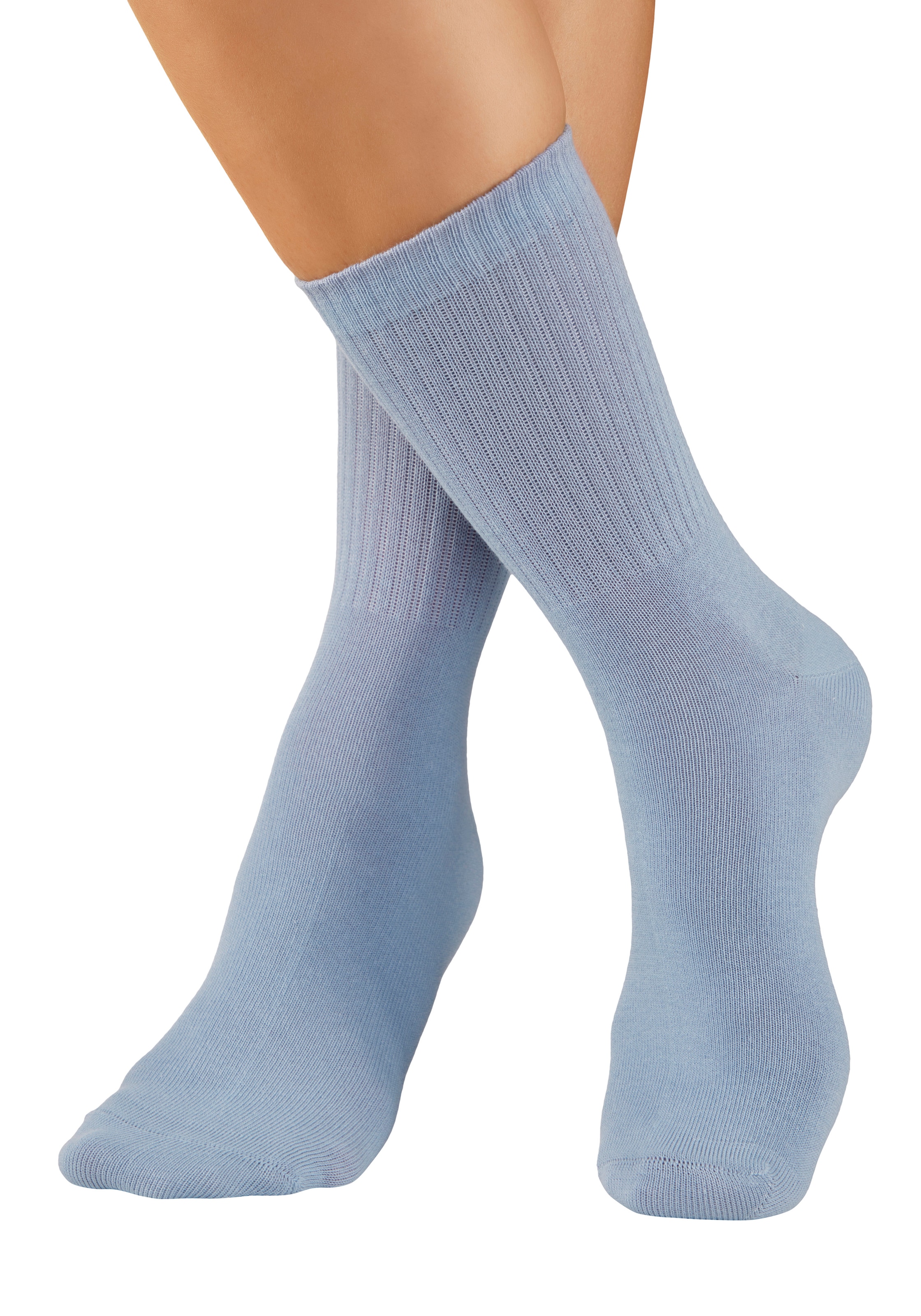 H.I.S Tennissocken »Sportsocken Damen, casual« Packung, 8 Paar tlg. ohne Frottee; ideal auch für den Alltag