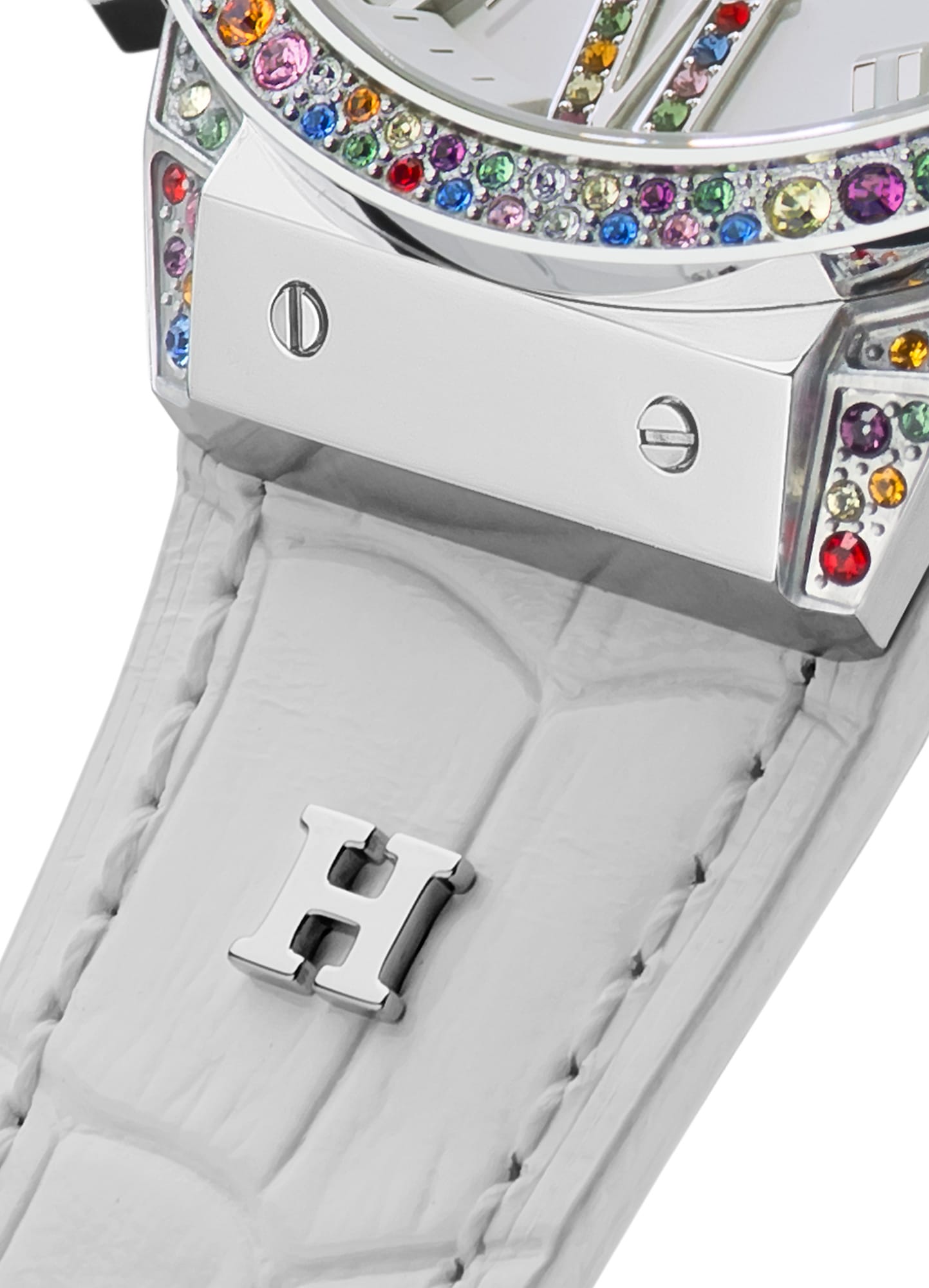 HAEMMER GERMANY Chronograph »EMINENT«, Quarzuhr, Damenuhr, Datum, Stoppfunktion, Saphirglas, Lederarmband