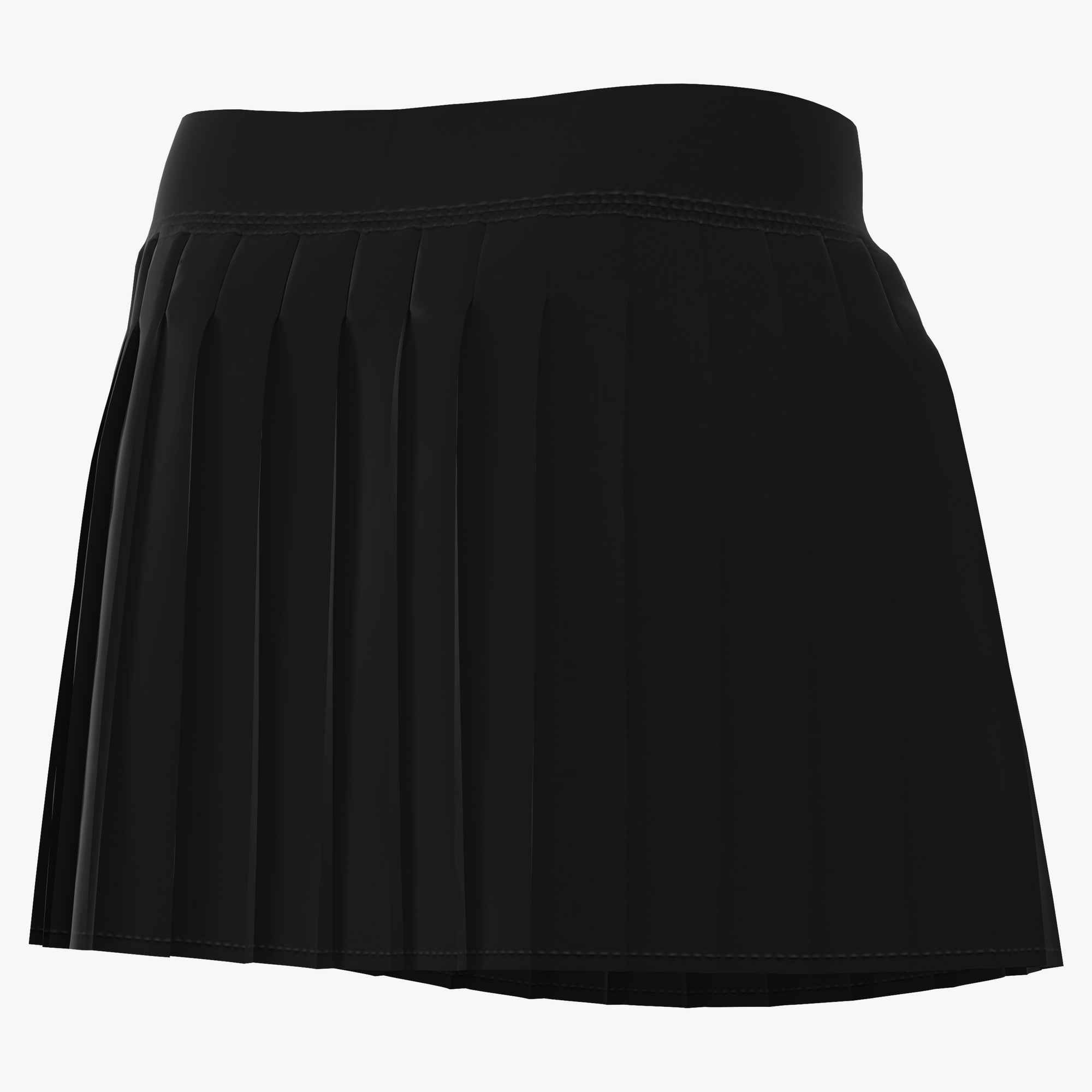 Nike Tennisrock »Nike Victory Women's Dri-FIT High-Waisted Pleated Tennis Skirt« mit integrierten Shorts, aus elastischem Material, in A-Linie
