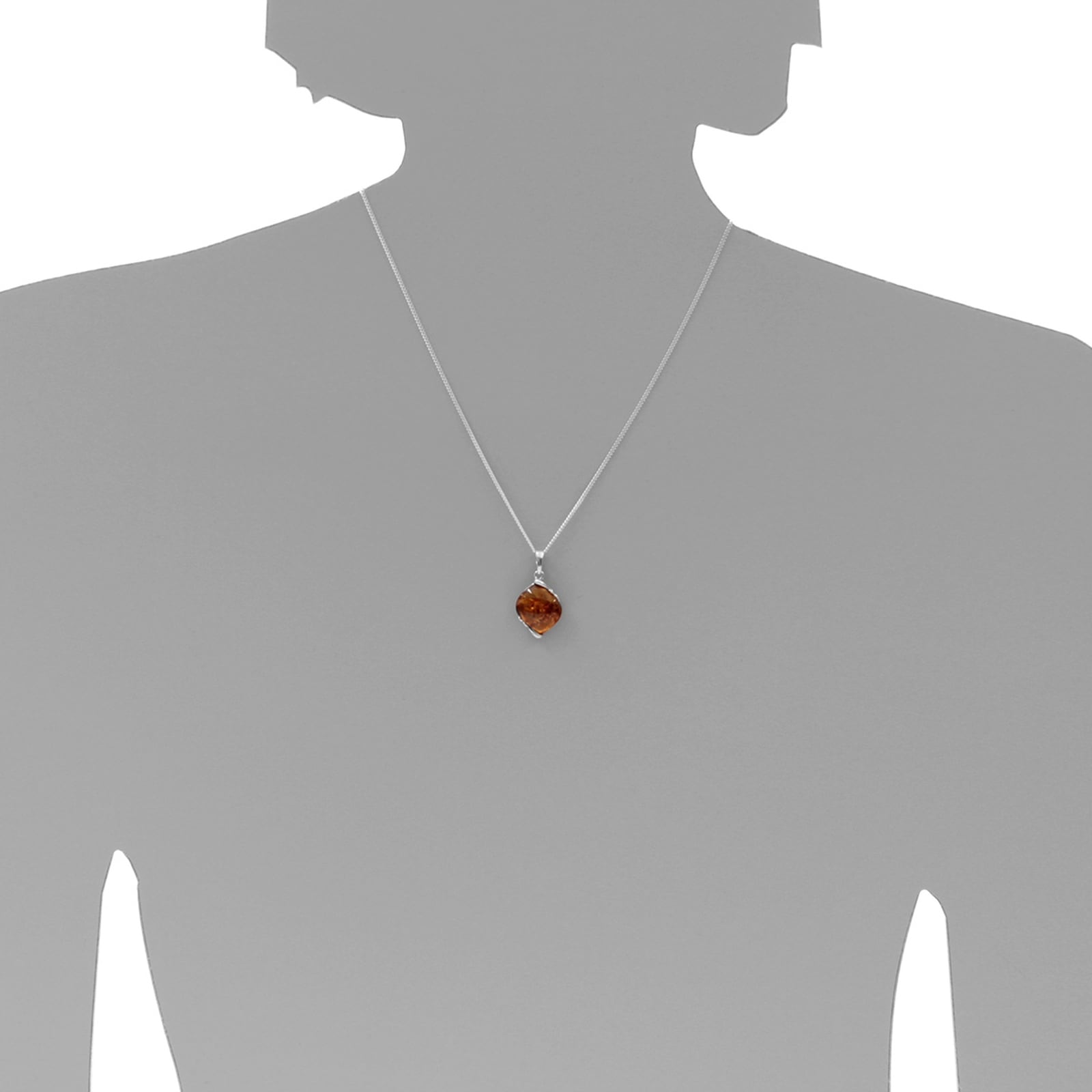 OSTSEE-SCHMUCK Kette mit Anhänger »- Sally - Silber 925/000 - Bernstein«