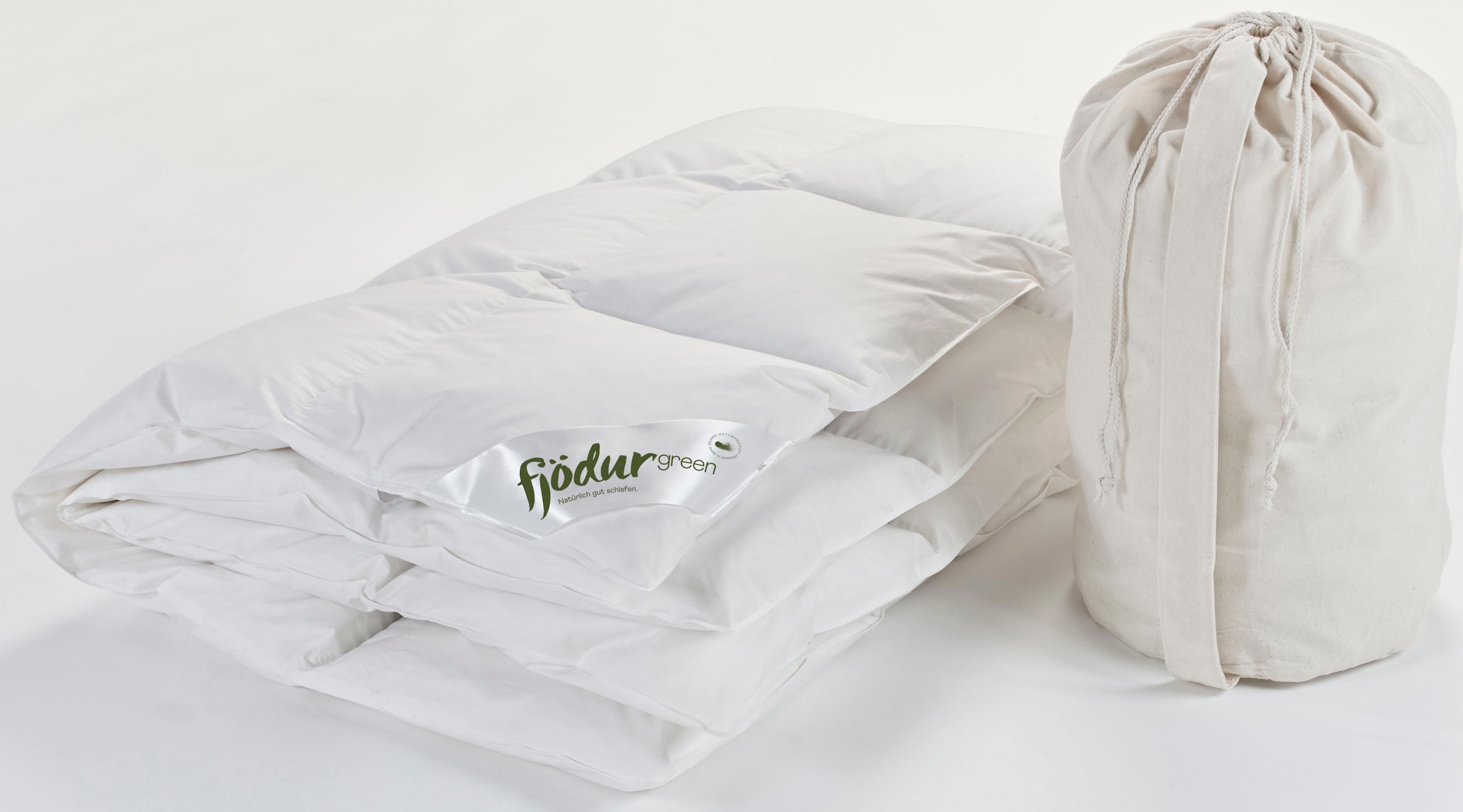 fjödur Daunenbettdecke »Fleur« leicht Füllung 90% Daunen 10 % Federn 1 Stk. tlg. Bettdecken  135 x 200 cm und  in vielen weiteren Größen erhältlich.