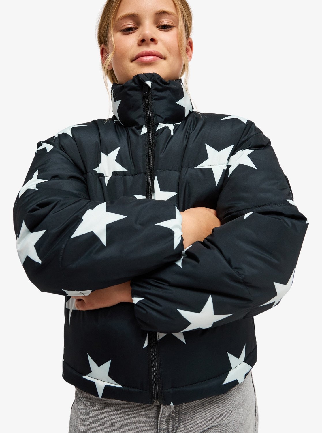 Roxy Steppjacke »VISTA LOVE« für Teens, mit Futter und Wattierung aus Polyester