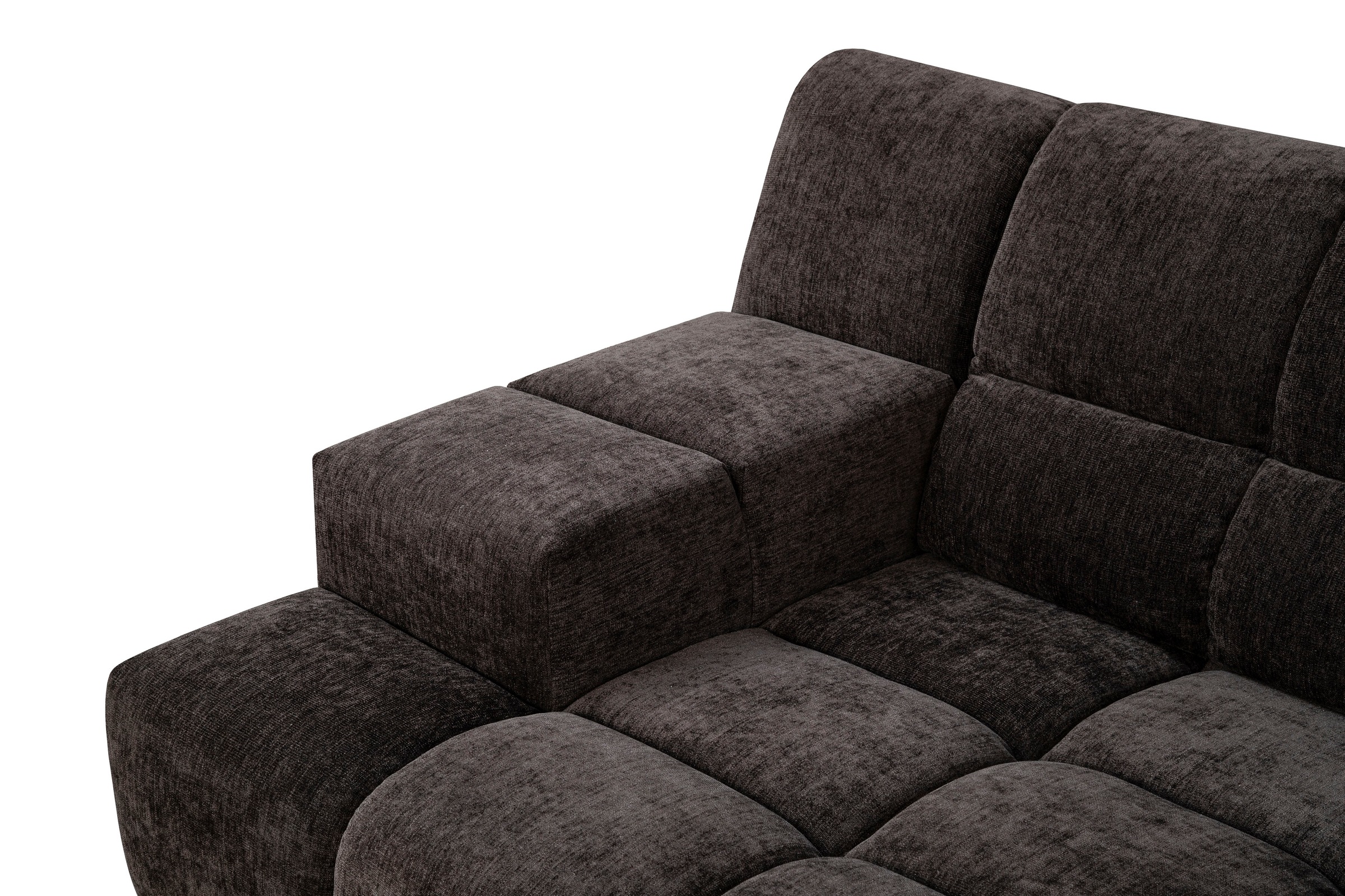 designwerk Ecksofa »Cielo, Design und aufwendige Detailverarbeitung«, mit Sitztiefenverstellung für hohen Sitzkomfort